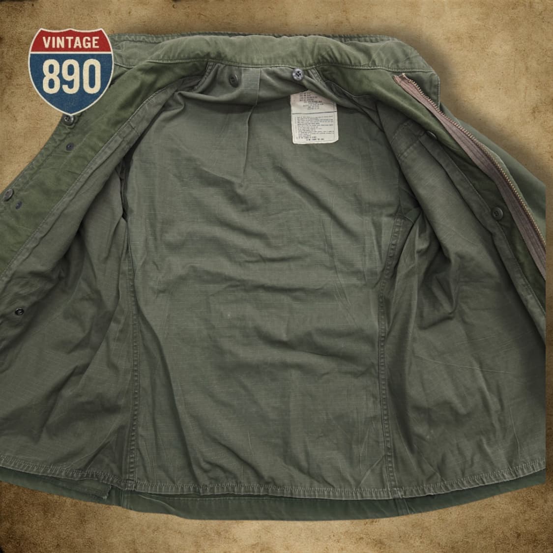 [S 95] US ARMY 80S M65 필드자켓 3세대 3 GEN 상품이미지8