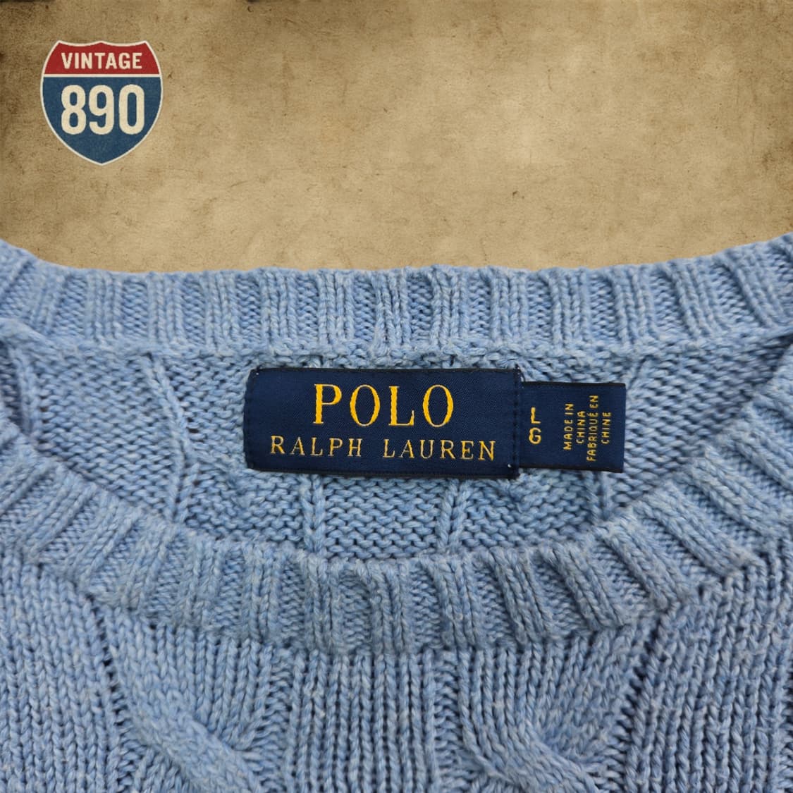 [L] POLO 폴로 랄프로렌 꽈배기 니트 상품이미지6