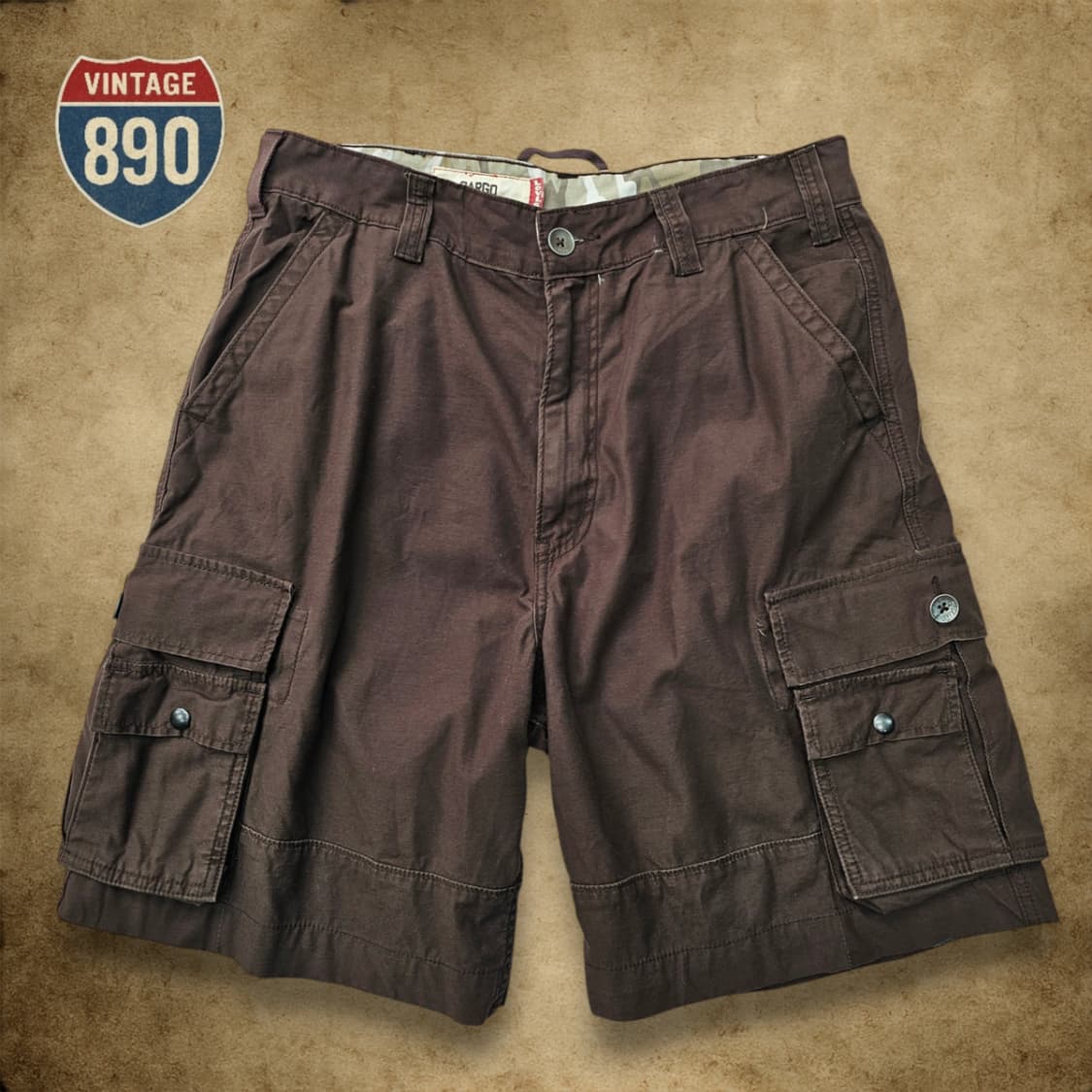 [W34] Levi's 리바이스 카고 버뮤다 팬츠 상품이미지1