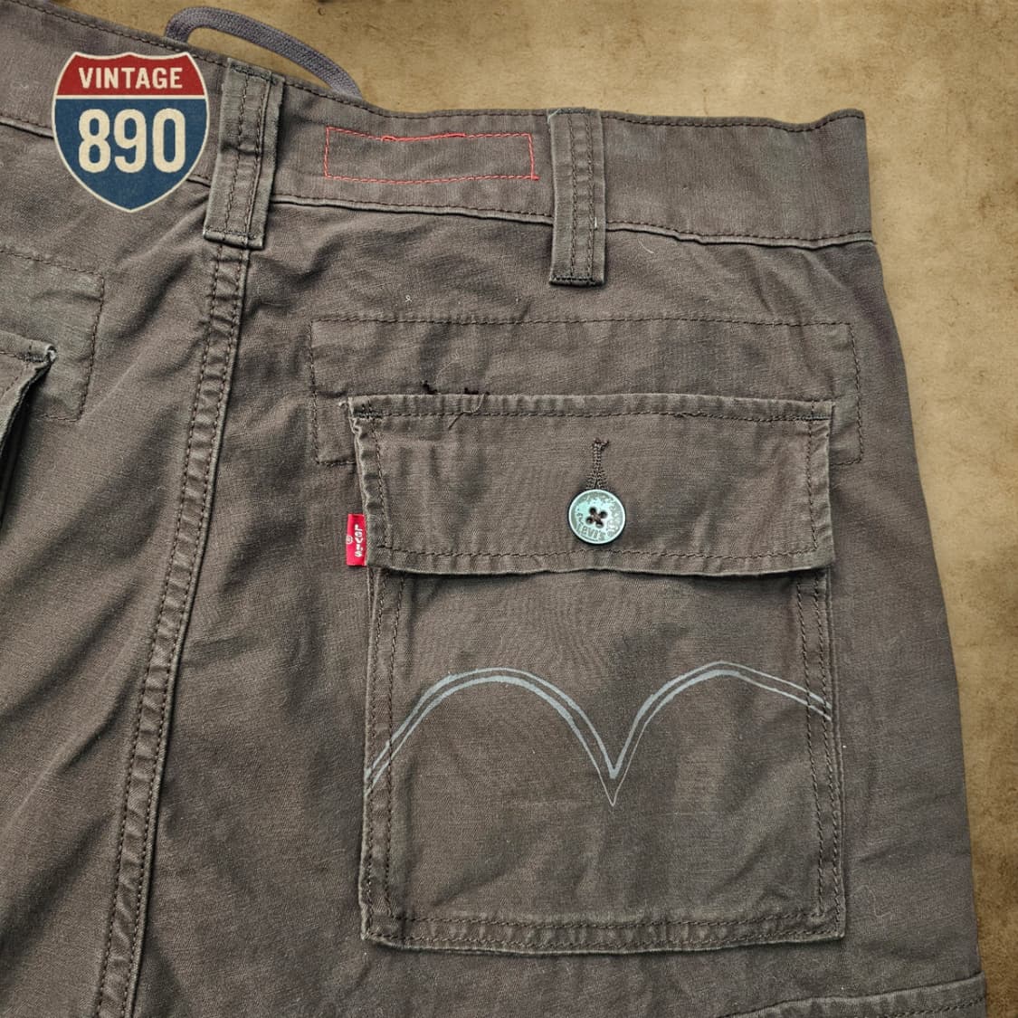 [W34] Levi's 리바이스 카고 버뮤다 팬츠 상품이미지6