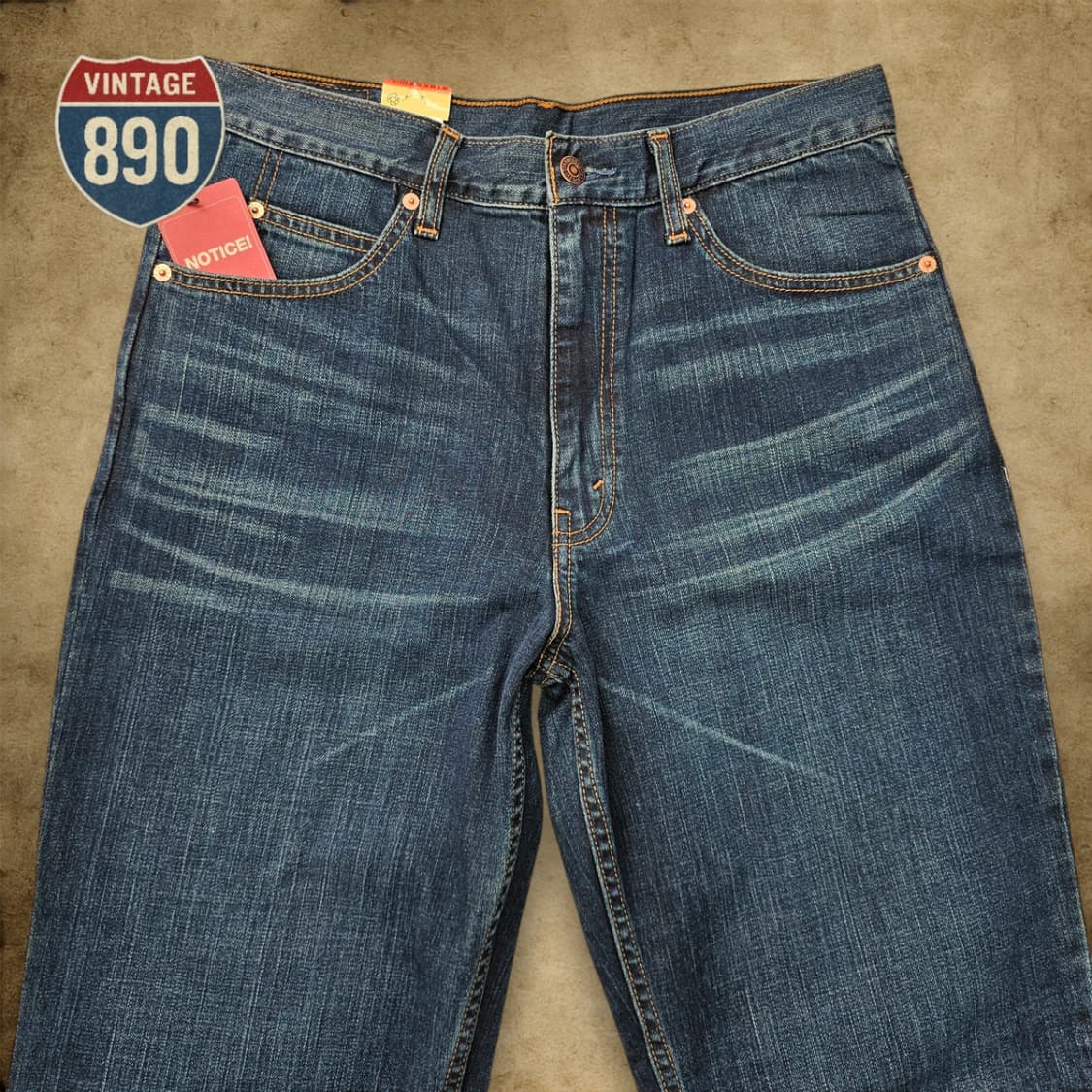 [W84 L86] 새제품 Levi's 리바이스 OT222 오렌지탭 청바지 상품이미지2