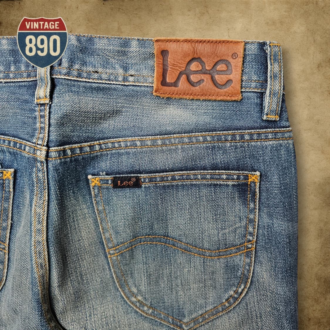 [30] LEE 리 스트레이트 핏 데미지 데님 청바지 상품이미지9