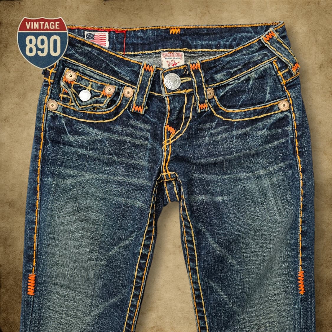 [23] TRUE RELIGION 트루릴리전 데님 청바지 상품이미지2