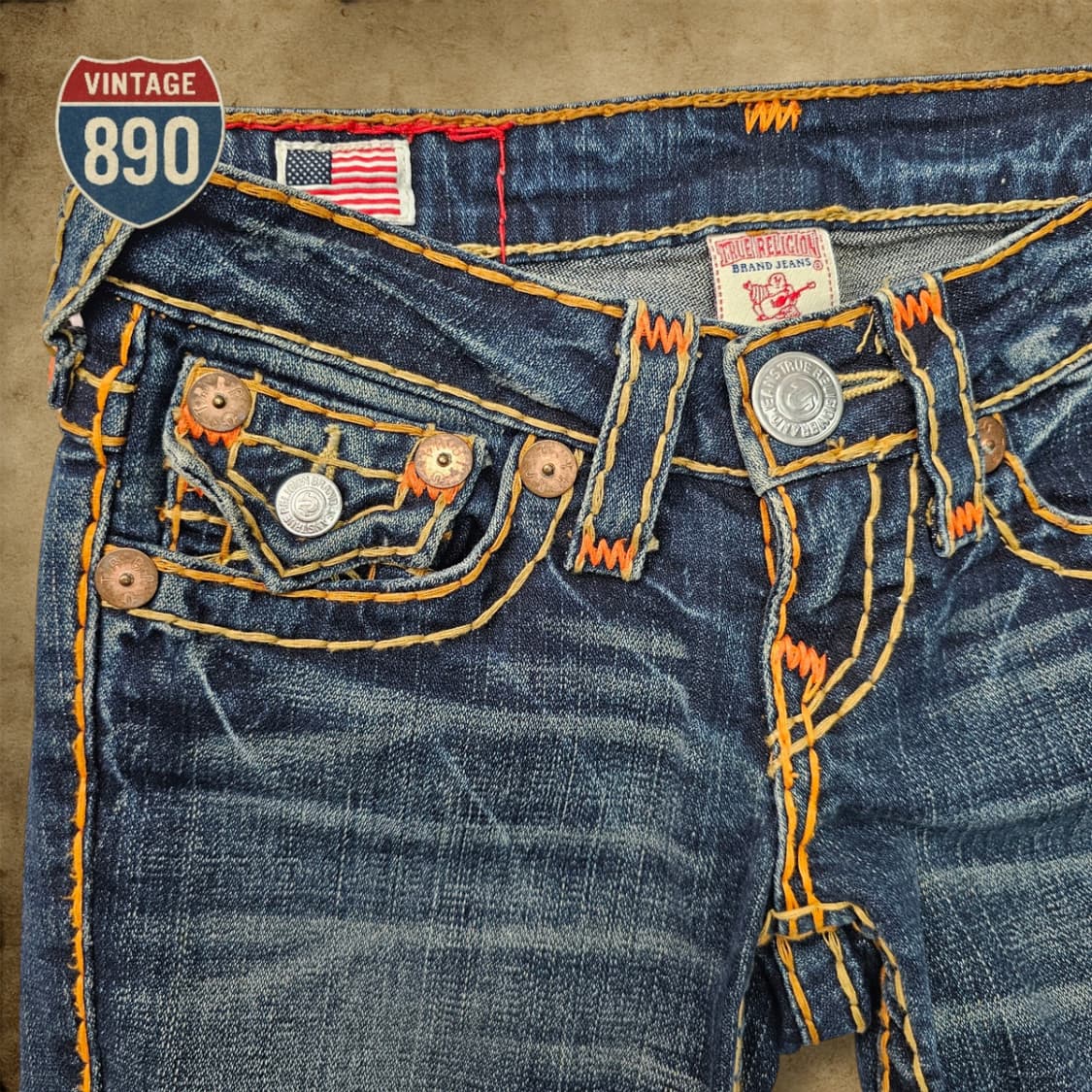 [23] TRUE RELIGION 트루릴리전 데님 청바지 상품이미지4