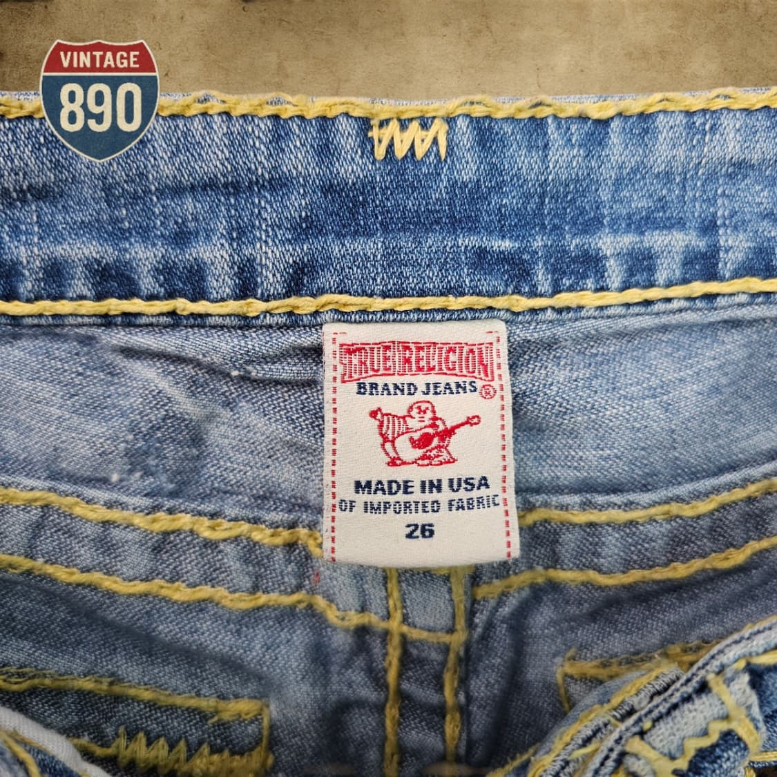 [26] TRUE RELIGION 트루릴리전 데님 청바지 상품이미지6