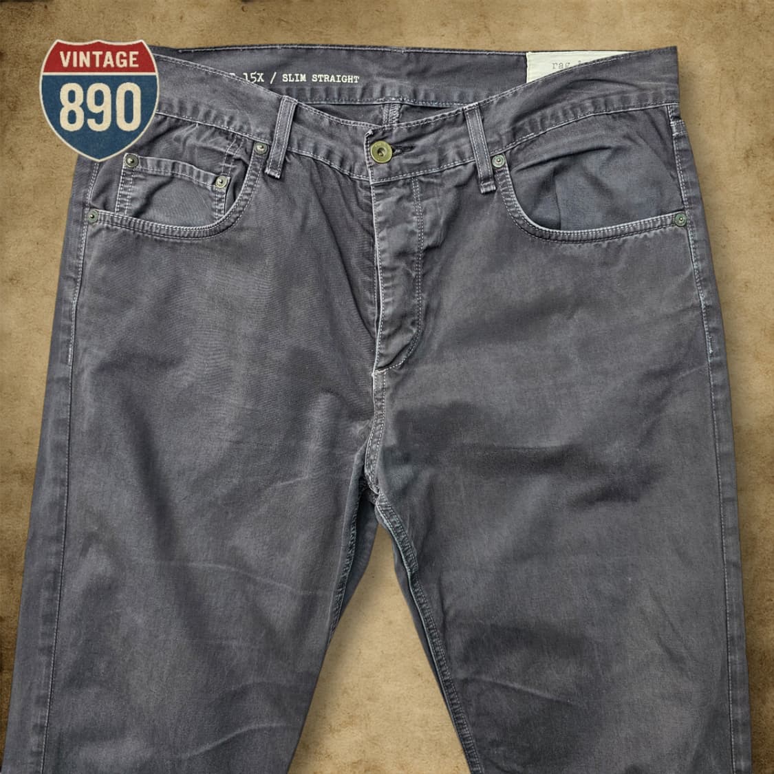 [34] rag&bone 렉앤본 슬림 스트레이트 코튼 팬츠 상품이미지2