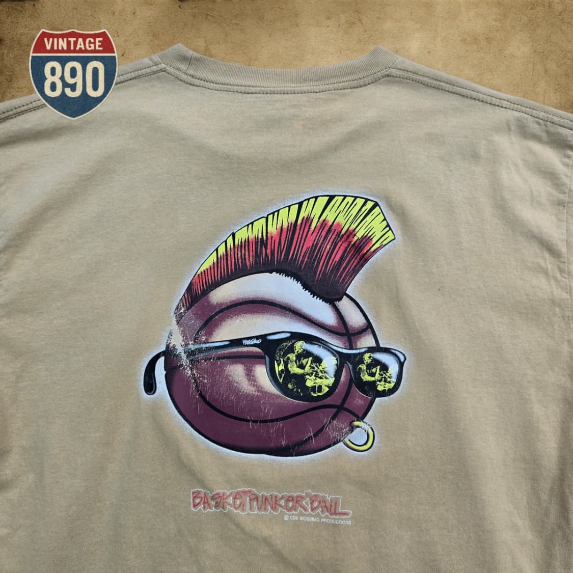 [F] 90S vtg 모씨모 mossimo 빈티지 반팔티셔츠 상품이미지8