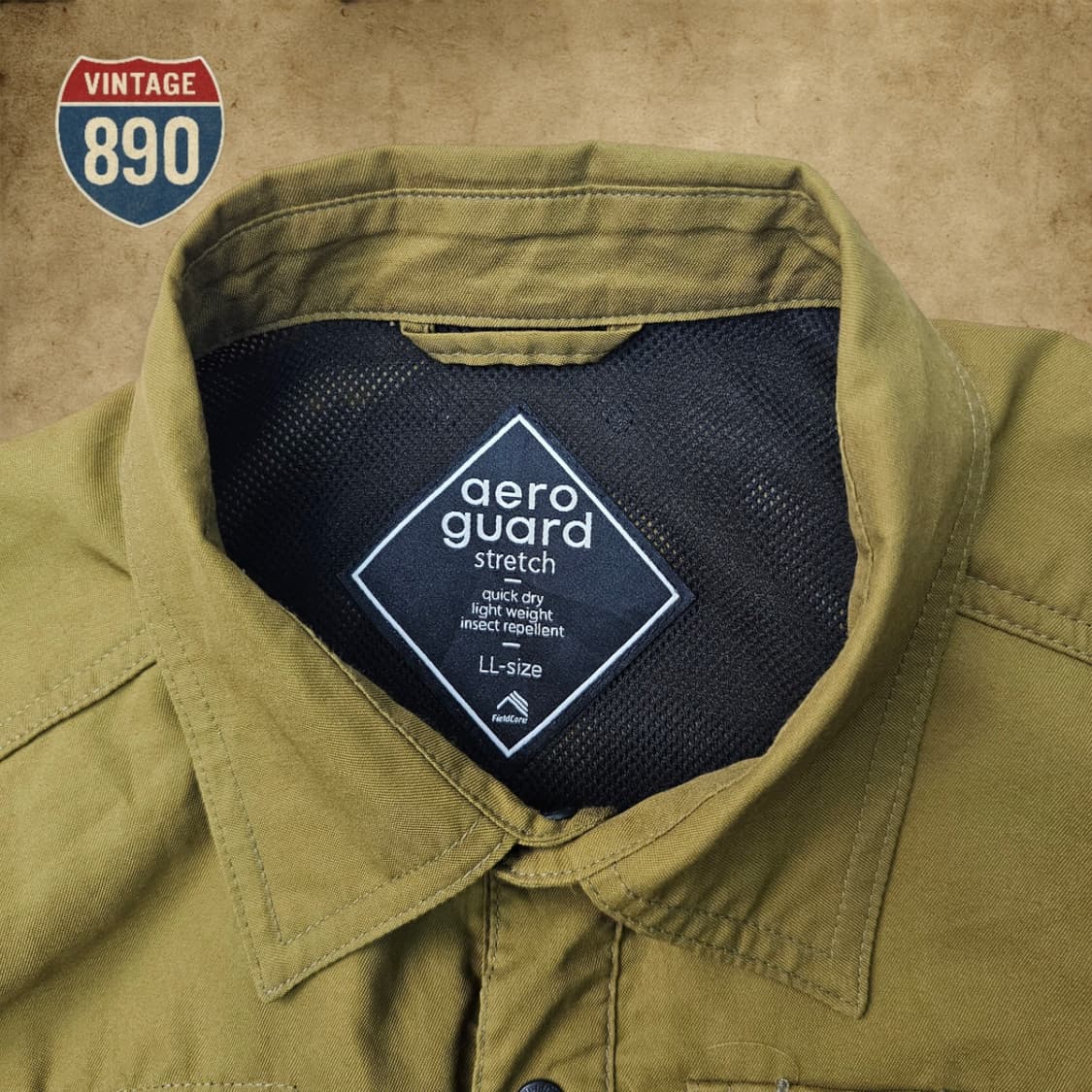 [105] aero guard 에어로가드 아웃도어 셔츠 자켓 상품이미지6