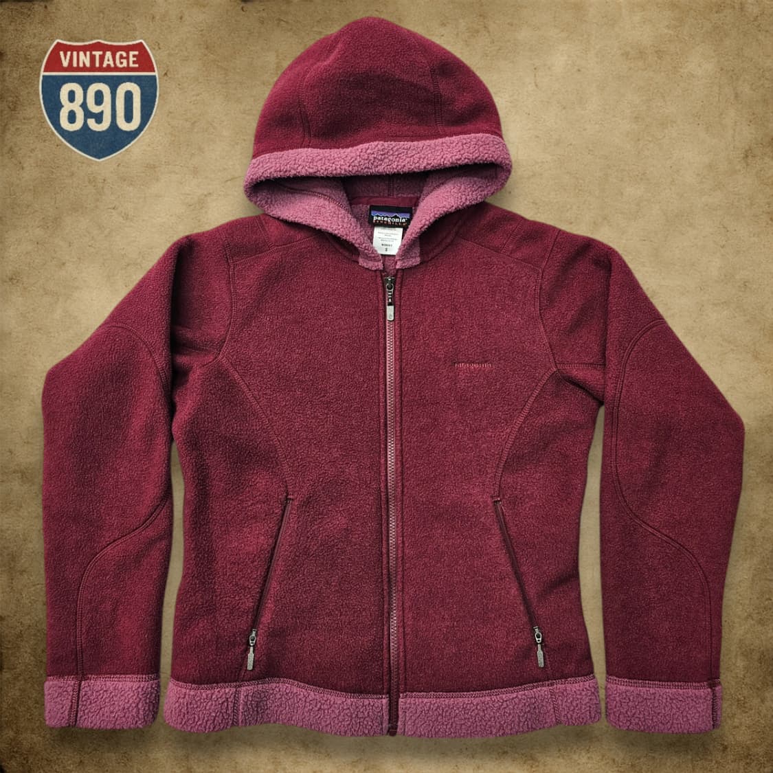 [S] patagonia 파타고니아 신칠라 90s 후드 후리스 자켓 상품이미지1