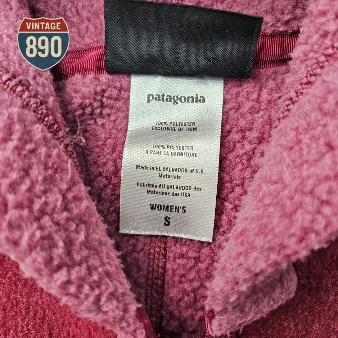 [S] patagonia 파타고니아 신칠라 90s 후드 후리스 자켓 상품이미지7