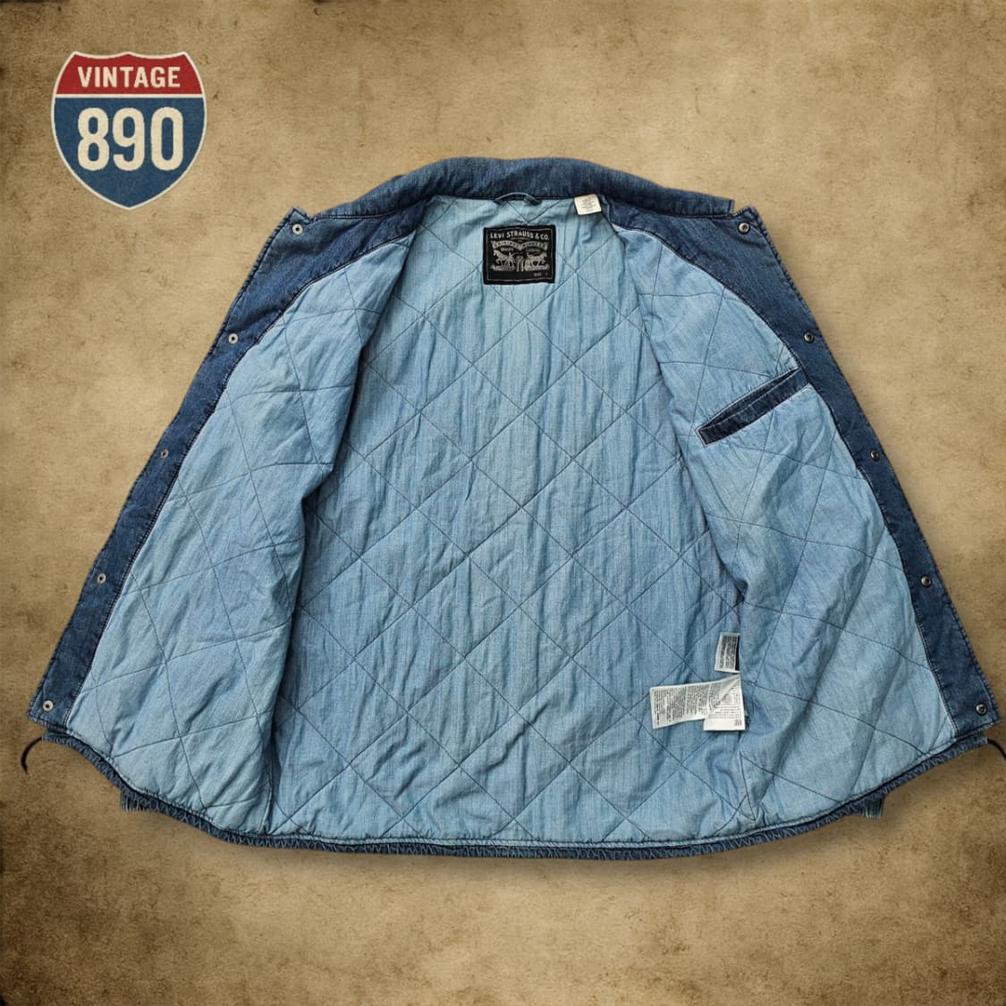 [S] Levi's 리바이스 필드 데님 코치 자켓 상품이미지6