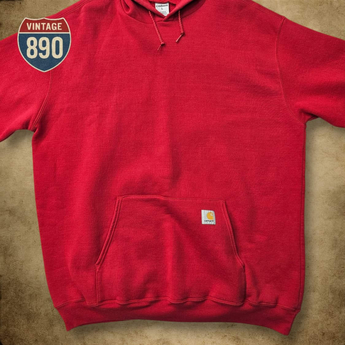 [L] carhartt 칼하트 K121 90s 빅사이즈 기모 후드티 상품이미지3