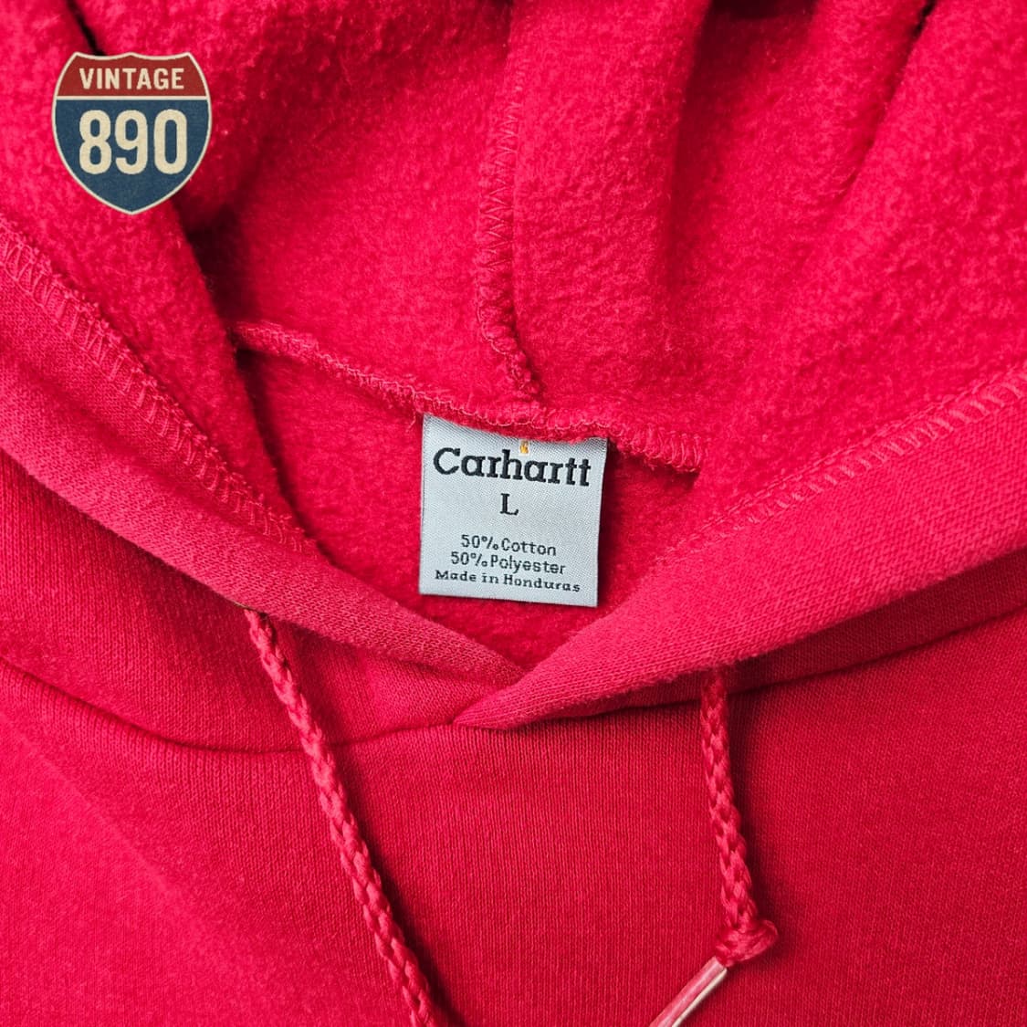 [L] carhartt 칼하트 K121 90s 빅사이즈 기모 후드티 상품이미지4