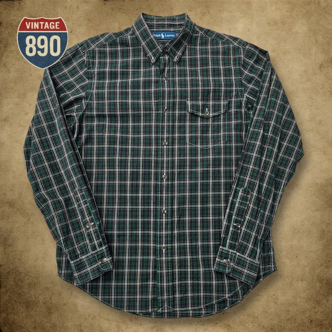 [M] POLO Ralph Lauren 폴로 랄프로렌 포켓 체크 셔츠 상품이미지1