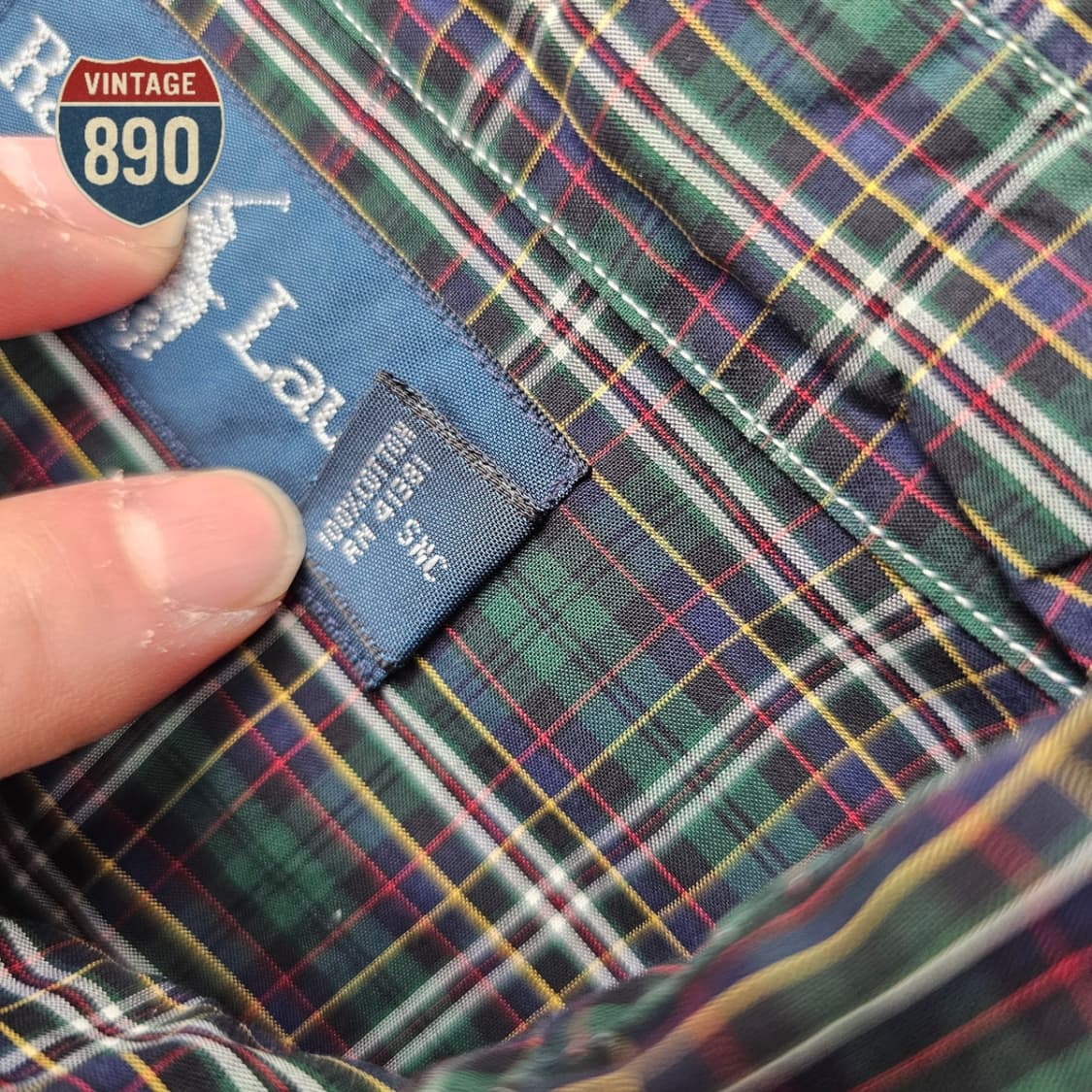 [M] POLO Ralph Lauren 폴로 랄프로렌 포켓 체크 셔츠 상품이미지6