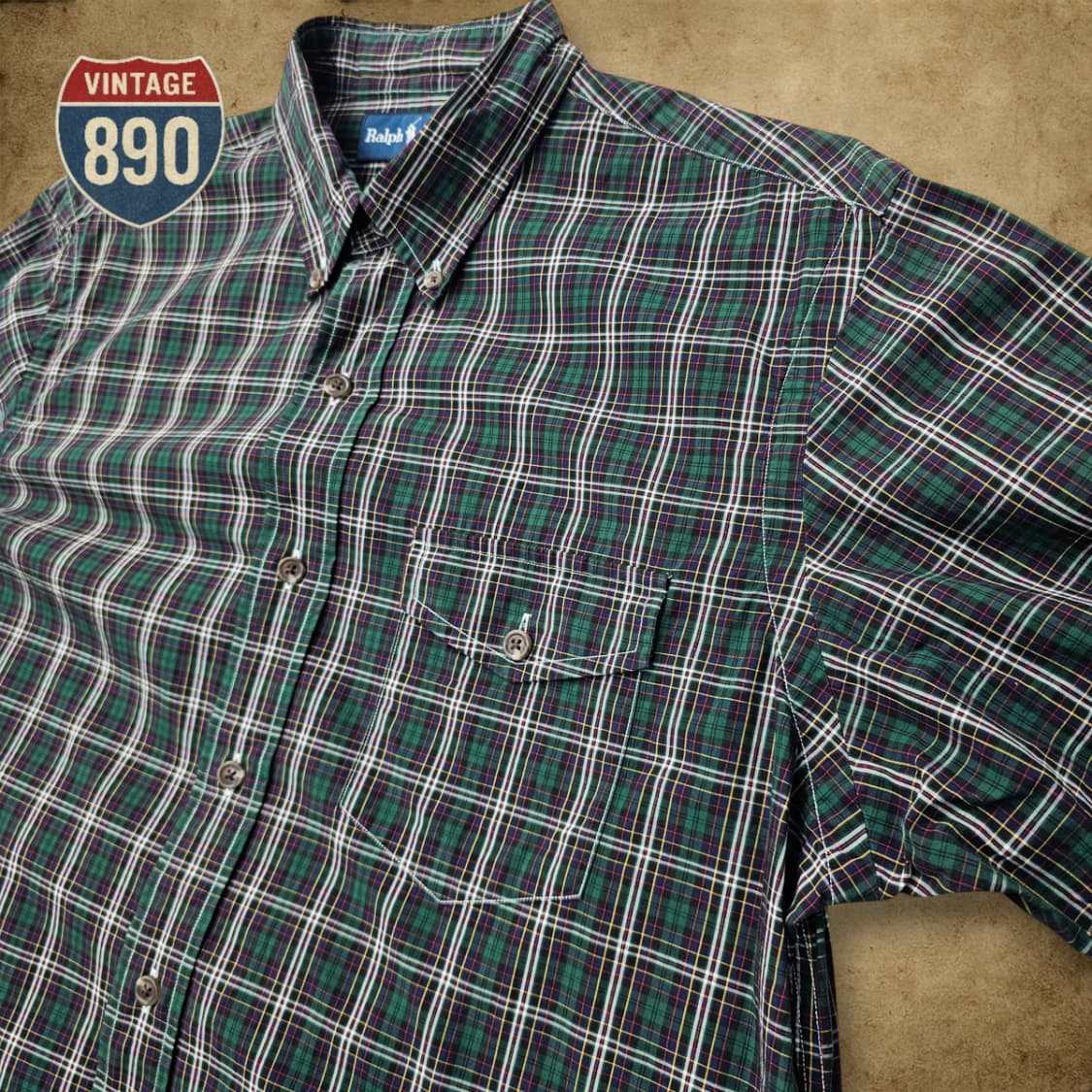 [M] POLO Ralph Lauren 폴로 랄프로렌 포켓 체크 셔츠 상품이미지7