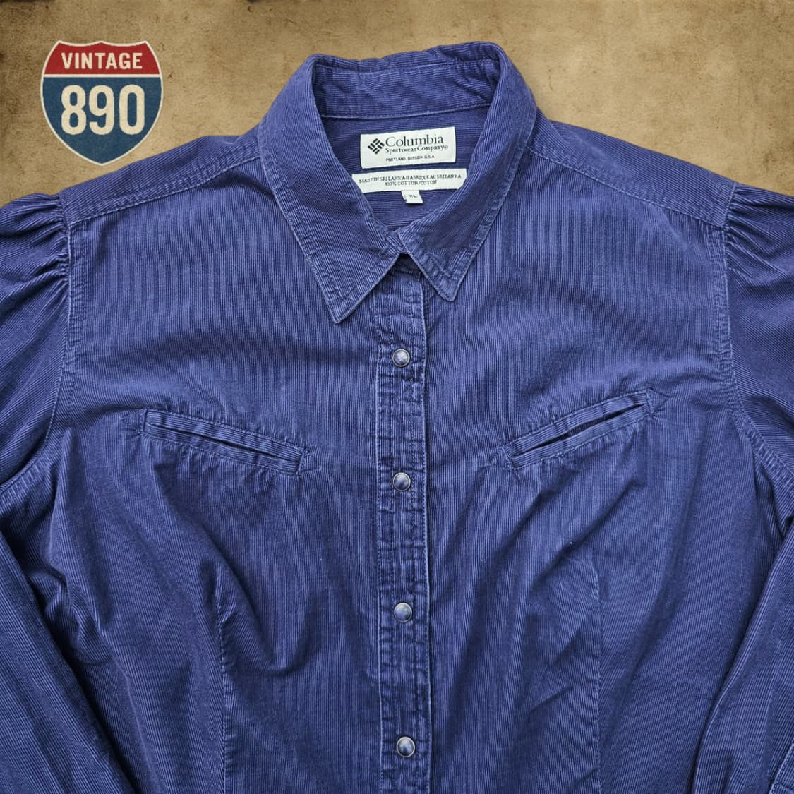 [XL] Columbia 콜롬비아 여성 코듀로이 셔츠 상품이미지2