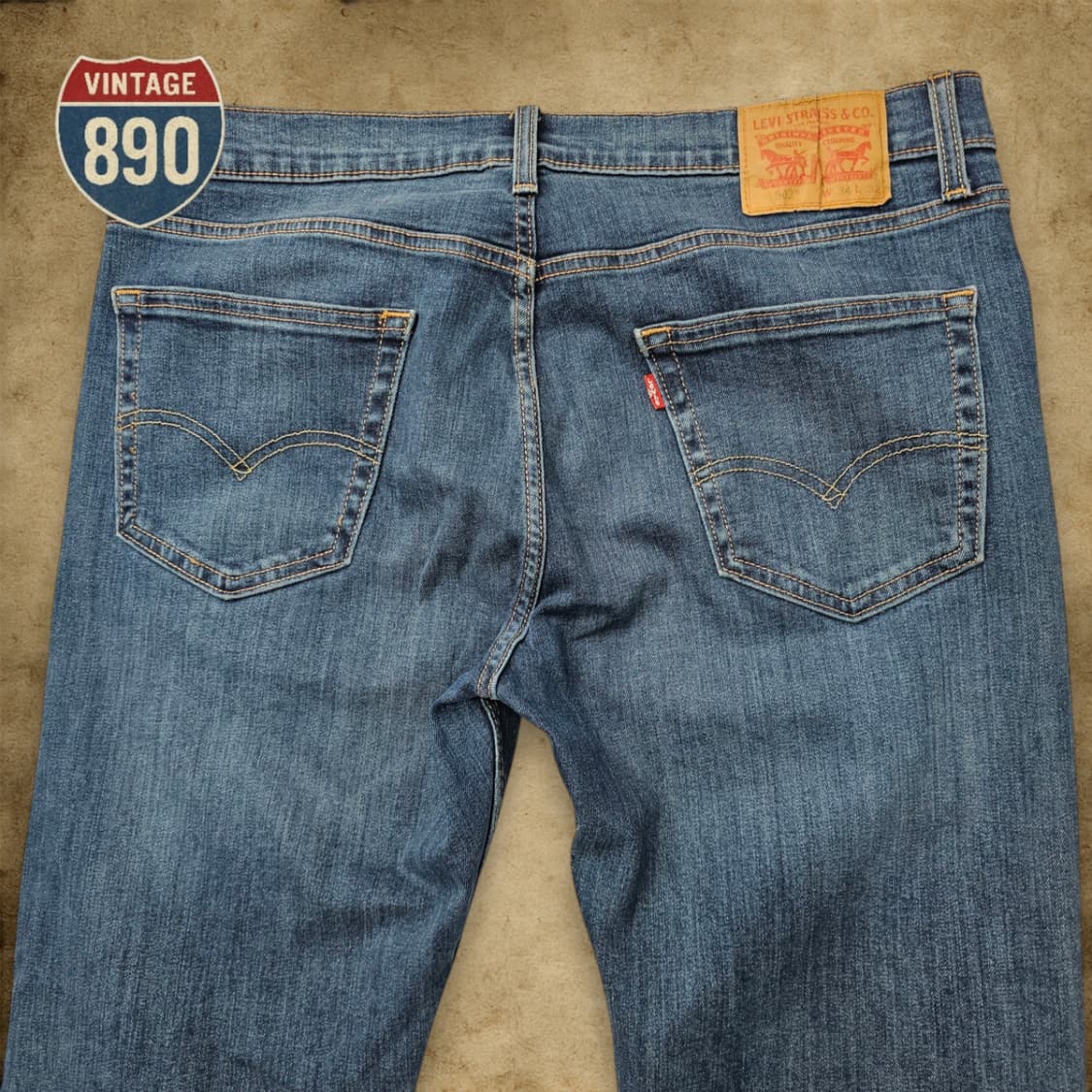 [W34 L32] Levi's 리바이스 502 데님 청바지 상품이미지6