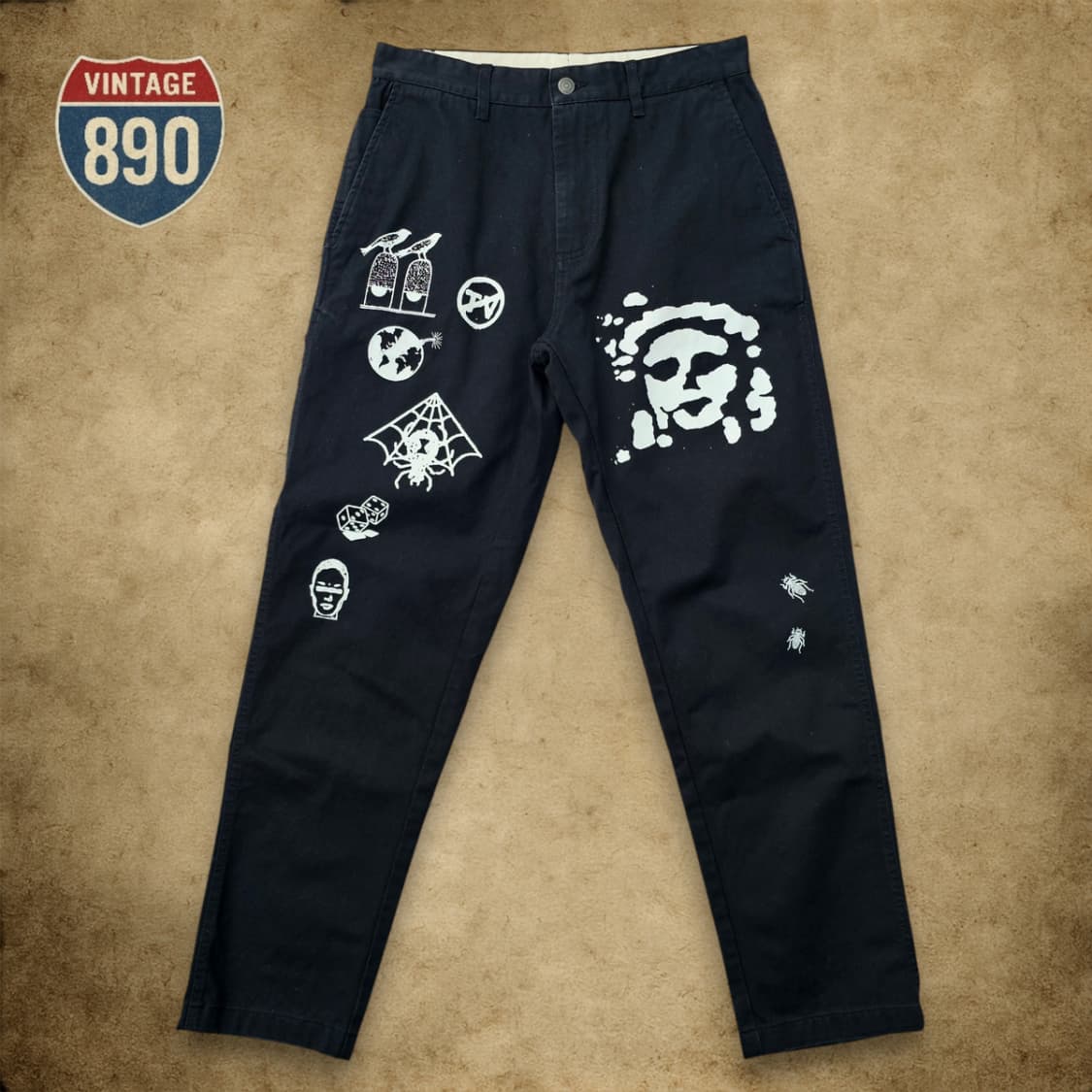 [30] OBEY 오베이 그래픽 데님 팬츠 상품이미지1