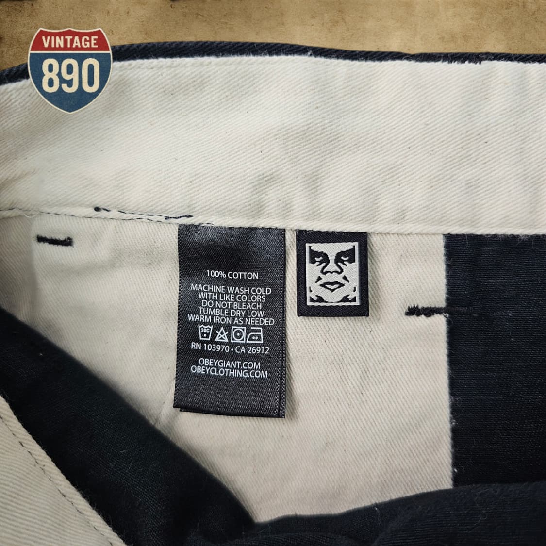 [30] OBEY 오베이 그래픽 데님 팬츠 상품이미지10