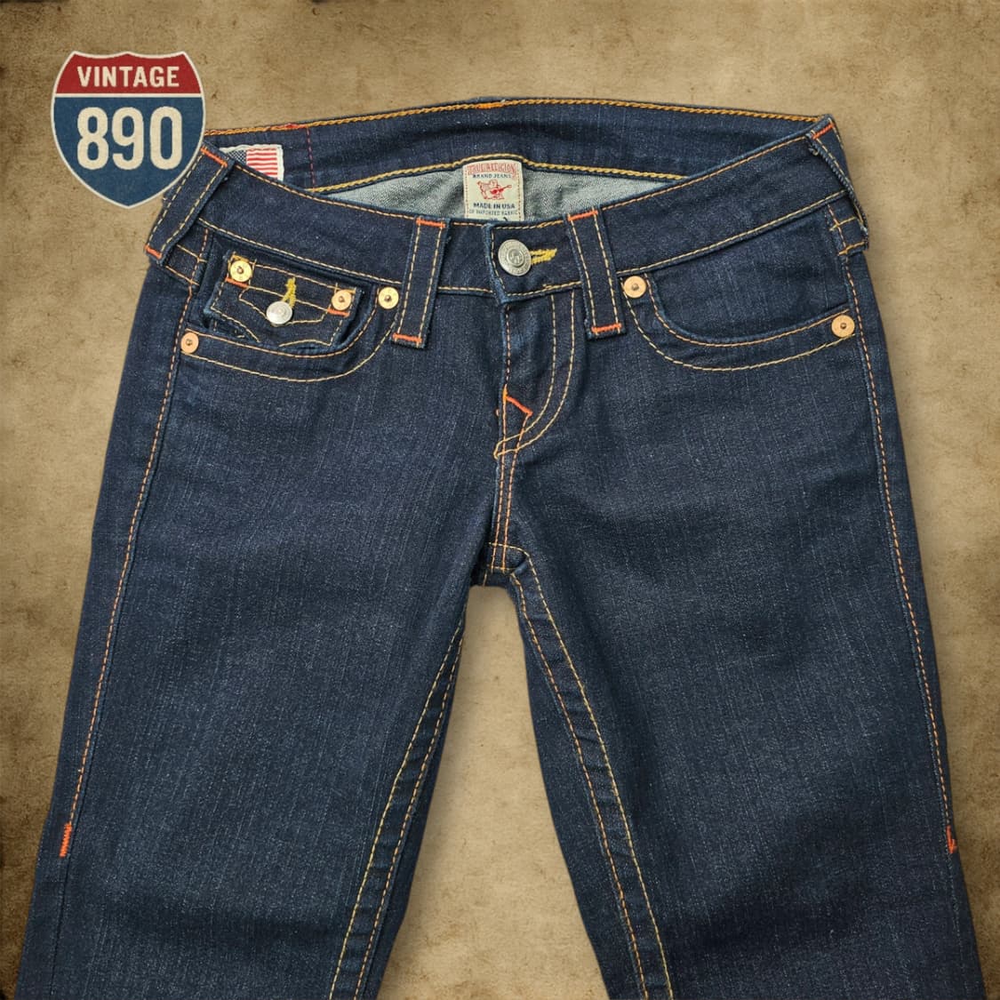 [26] TRUE RELIGION 트루릴리전 부츠컷 데님 청바지 상품이미지2