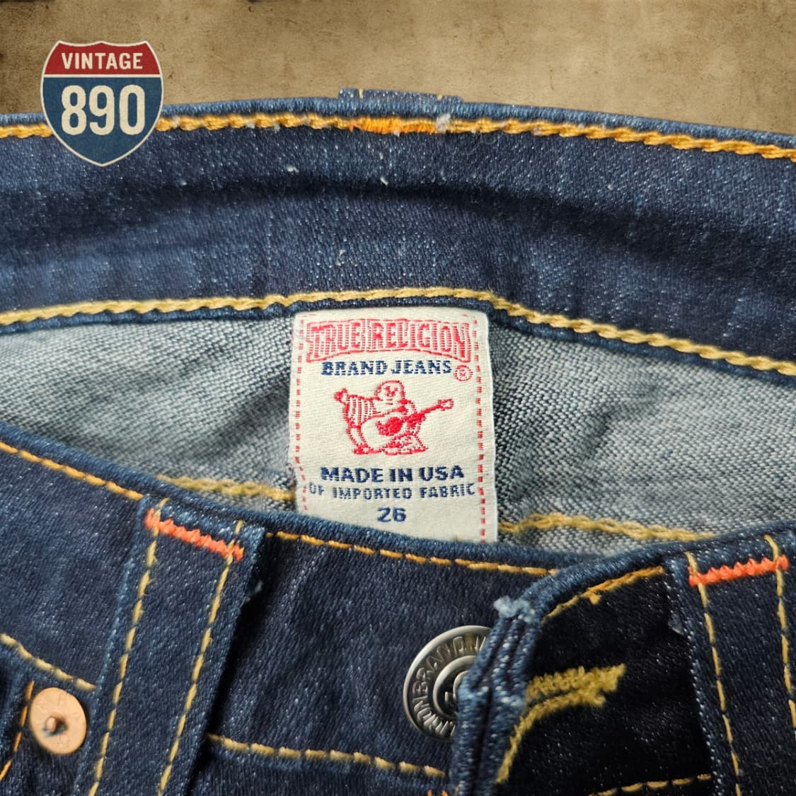 [26] TRUE RELIGION 트루릴리전 부츠컷 데님 청바지 상품이미지6