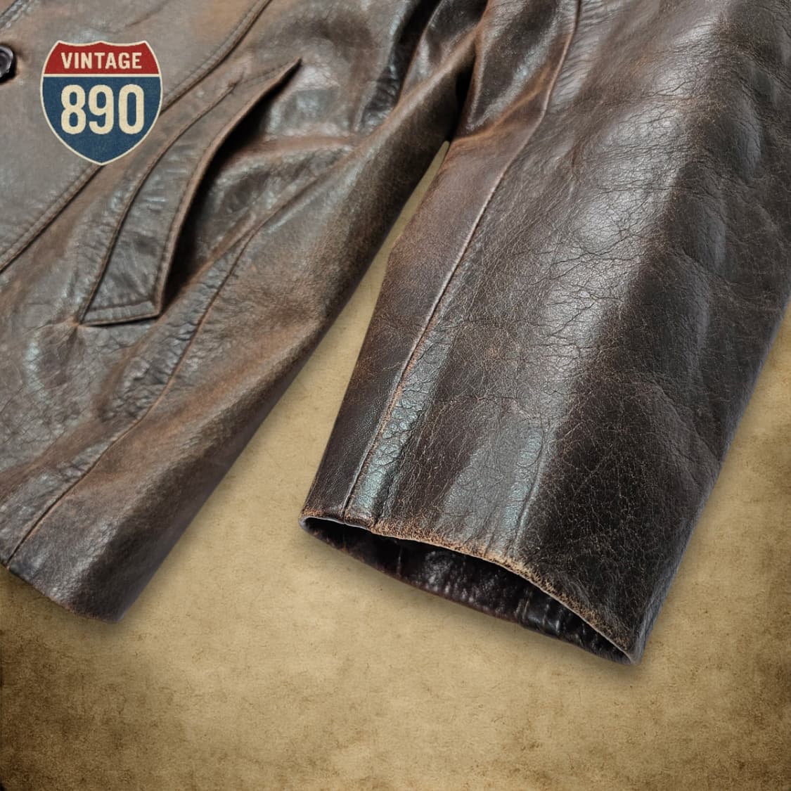 [2XL] Avia Trix 아비아트릭스 빈티지 가죽 자켓 상품이미지6