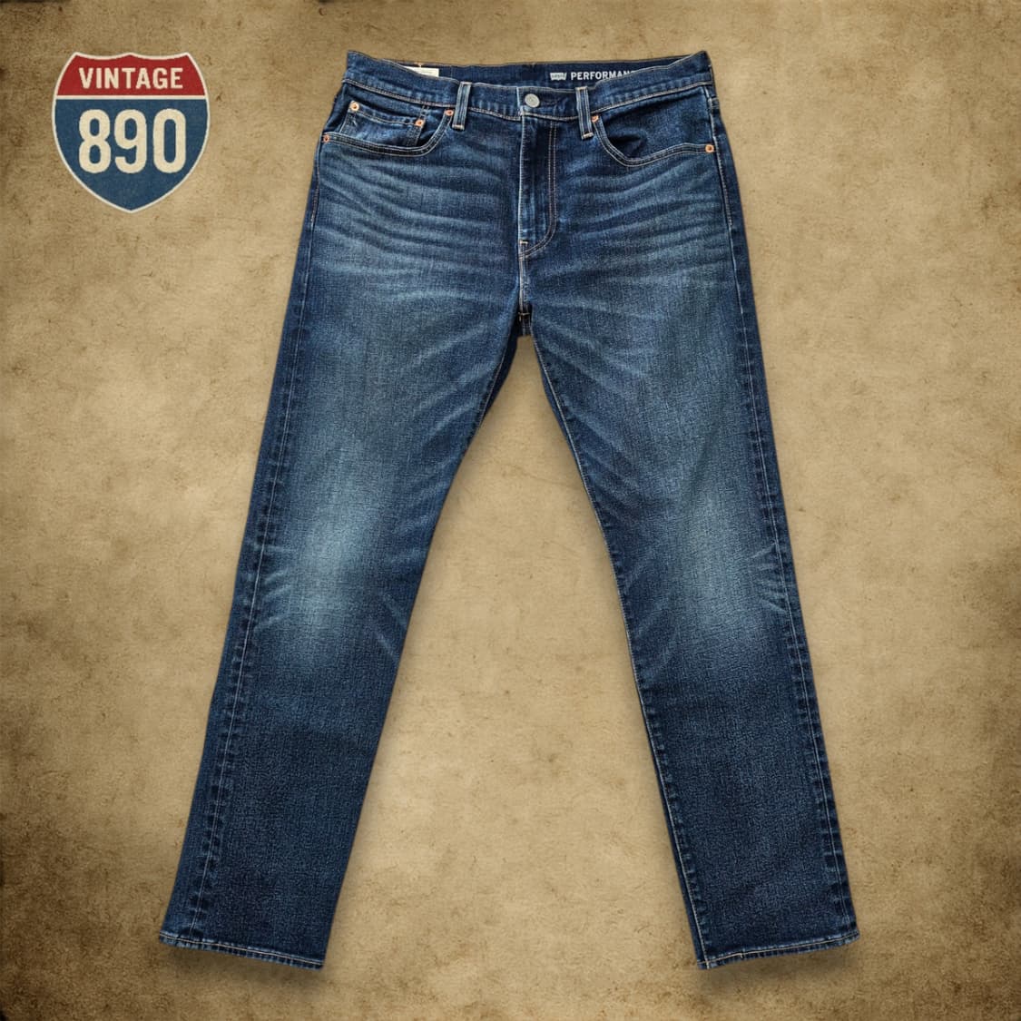 [W32 L32] Levi's 리바이스 502 퍼포먼스 기모 데님 청바지 상품이미지1