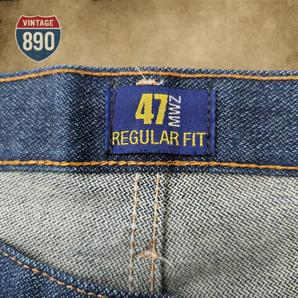 [30x32] Wrangler 랭글러 90s 47MWZ 생지 데님 청바지 상품이미지6