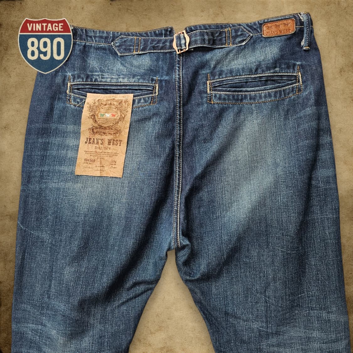 [33] JEAN's WEST 진스웨스트 신치백 데님 청바지 상품이미지9