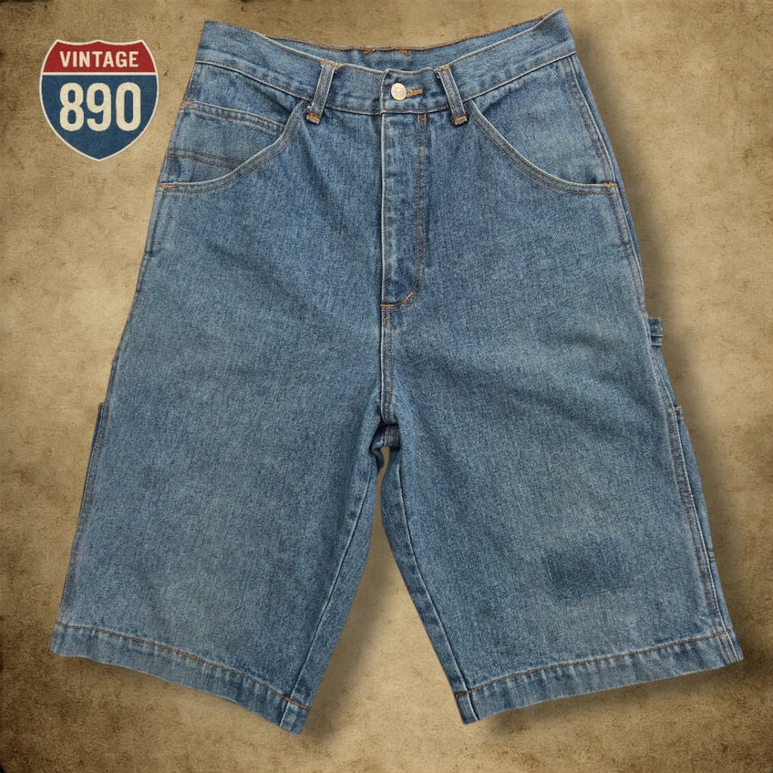 [28] NIKE 90S 나이키 카펜터 버뮤다 데님팬츠 상품이미지1