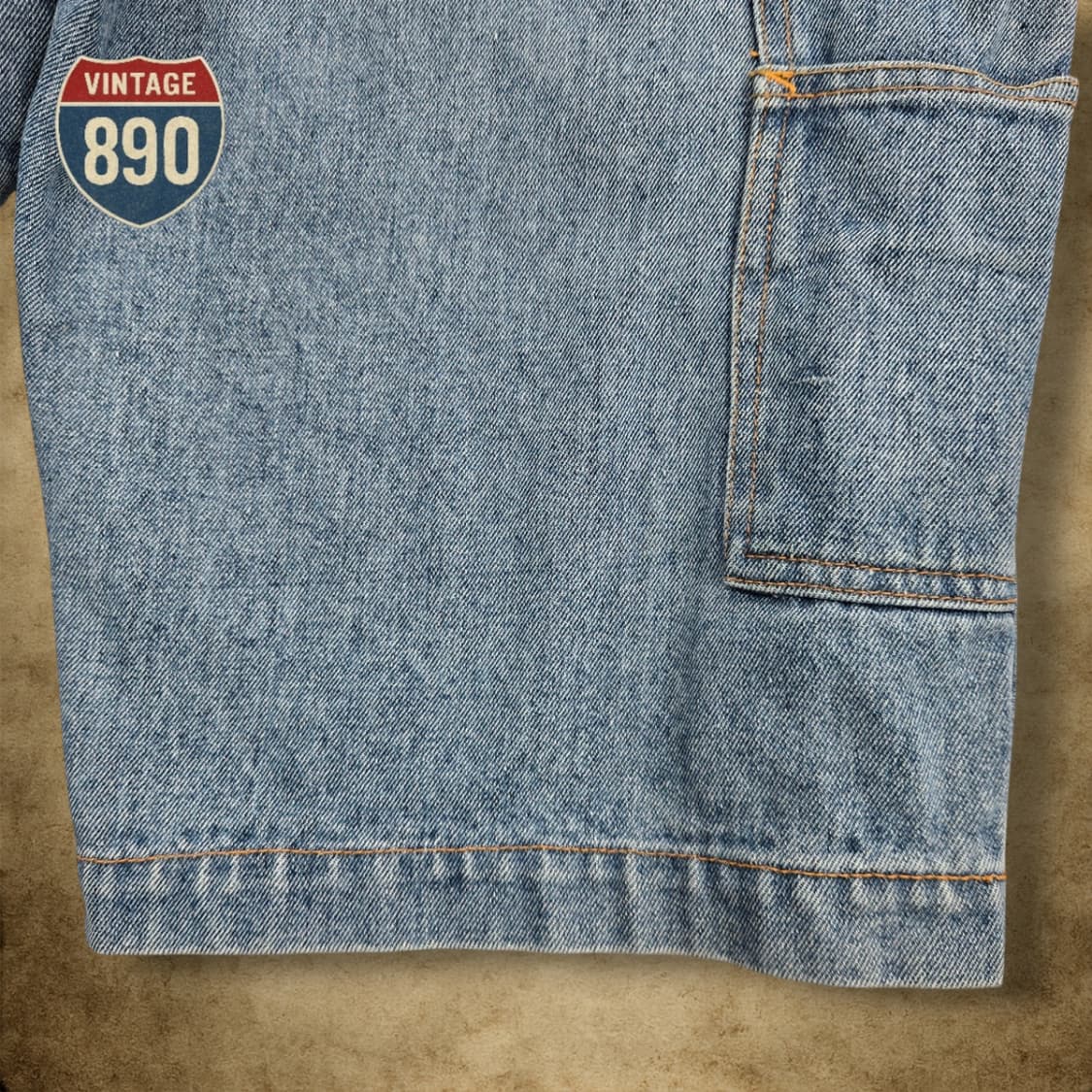 [28] NIKE 90S 나이키 카펜터 버뮤다 데님팬츠 상품이미지8