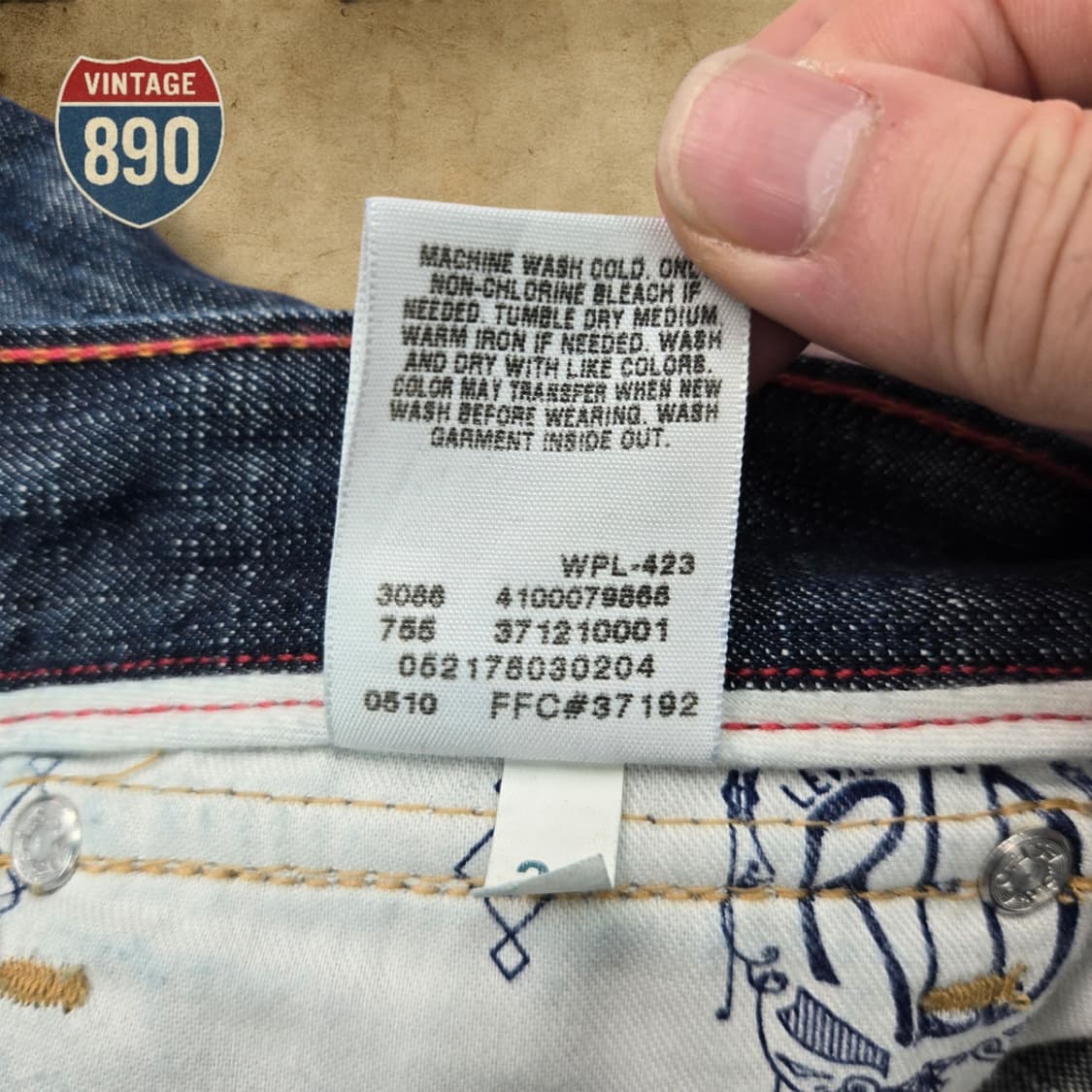 [32] LEVIS 리바이스 레드 컬렉션 부츠컷 데님 청바지 상품이미지10