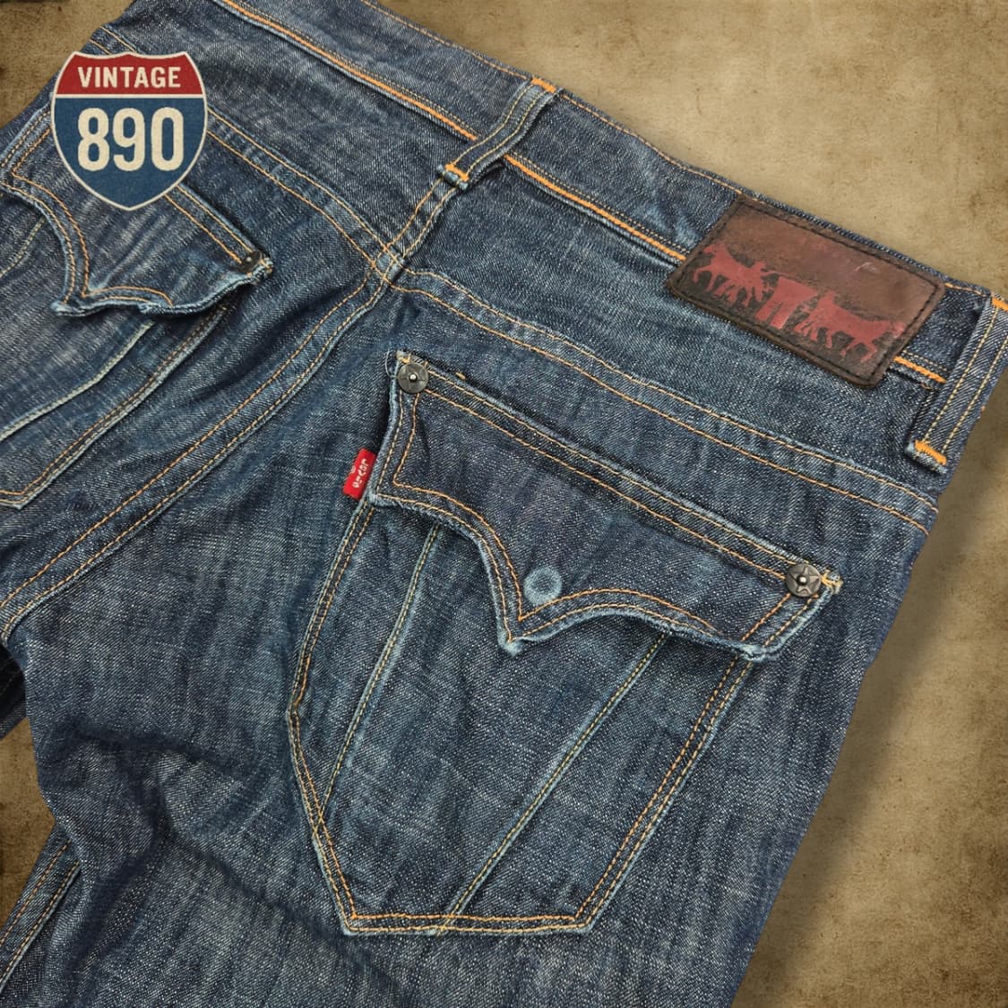 [32] LEVIS 리바이스 레드 컬렉션 부츠컷 데님 청바지 상품이미지6