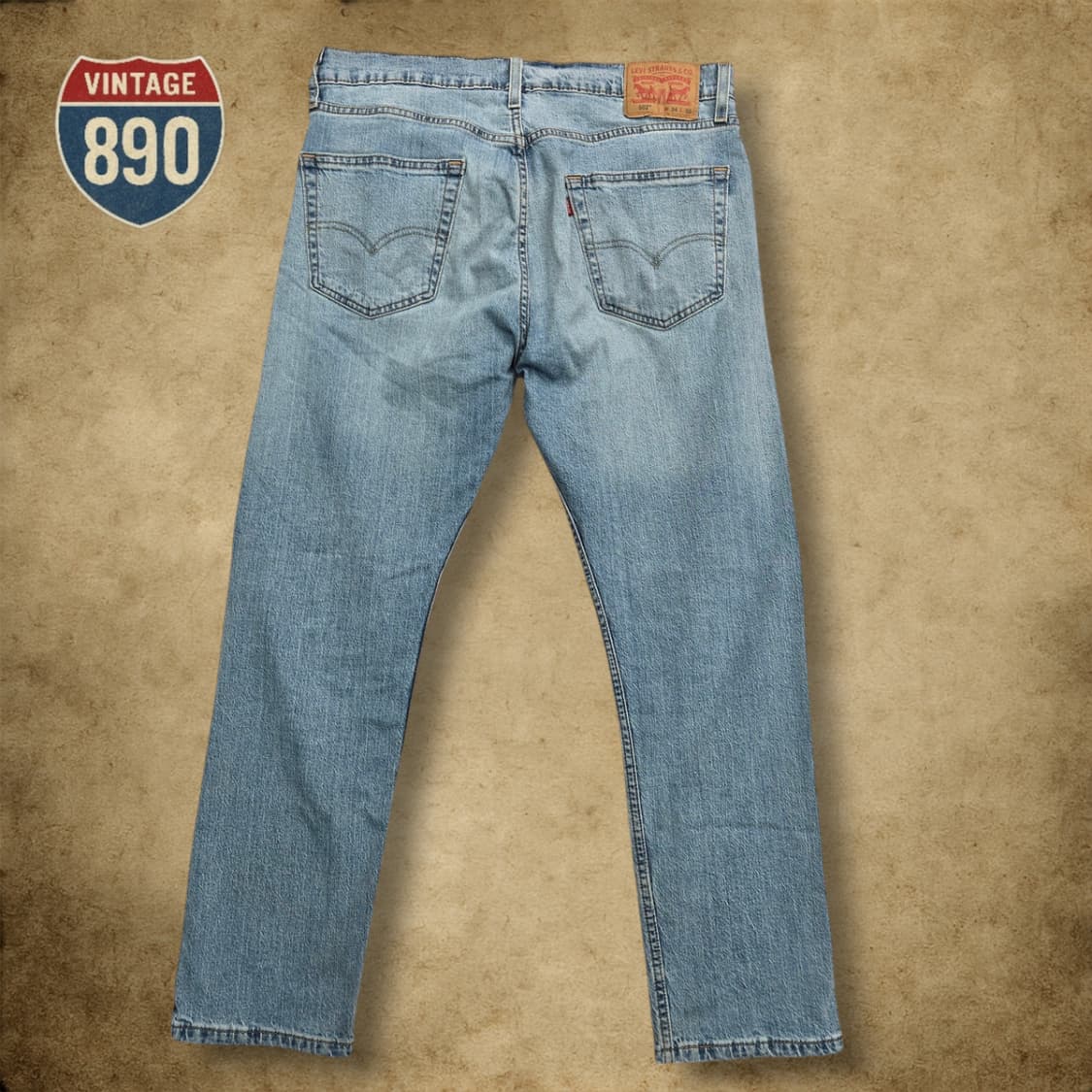 [32] LEVIS 리바이스 502 데님 연청바지 상품이미지6