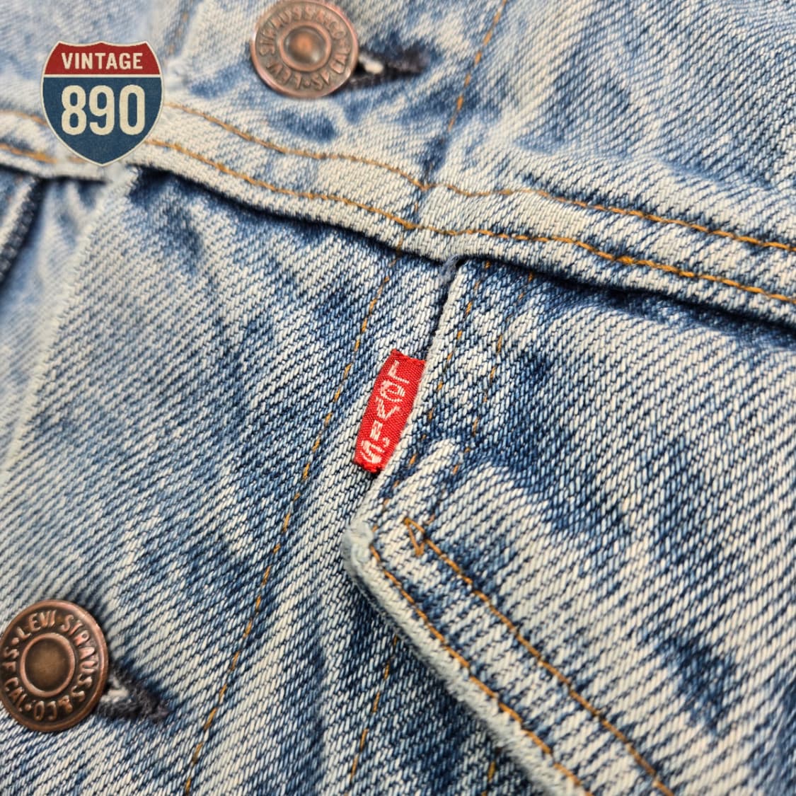 [38] LEVIS 리바이스 70506 트러커 청자켓 상품이미지5