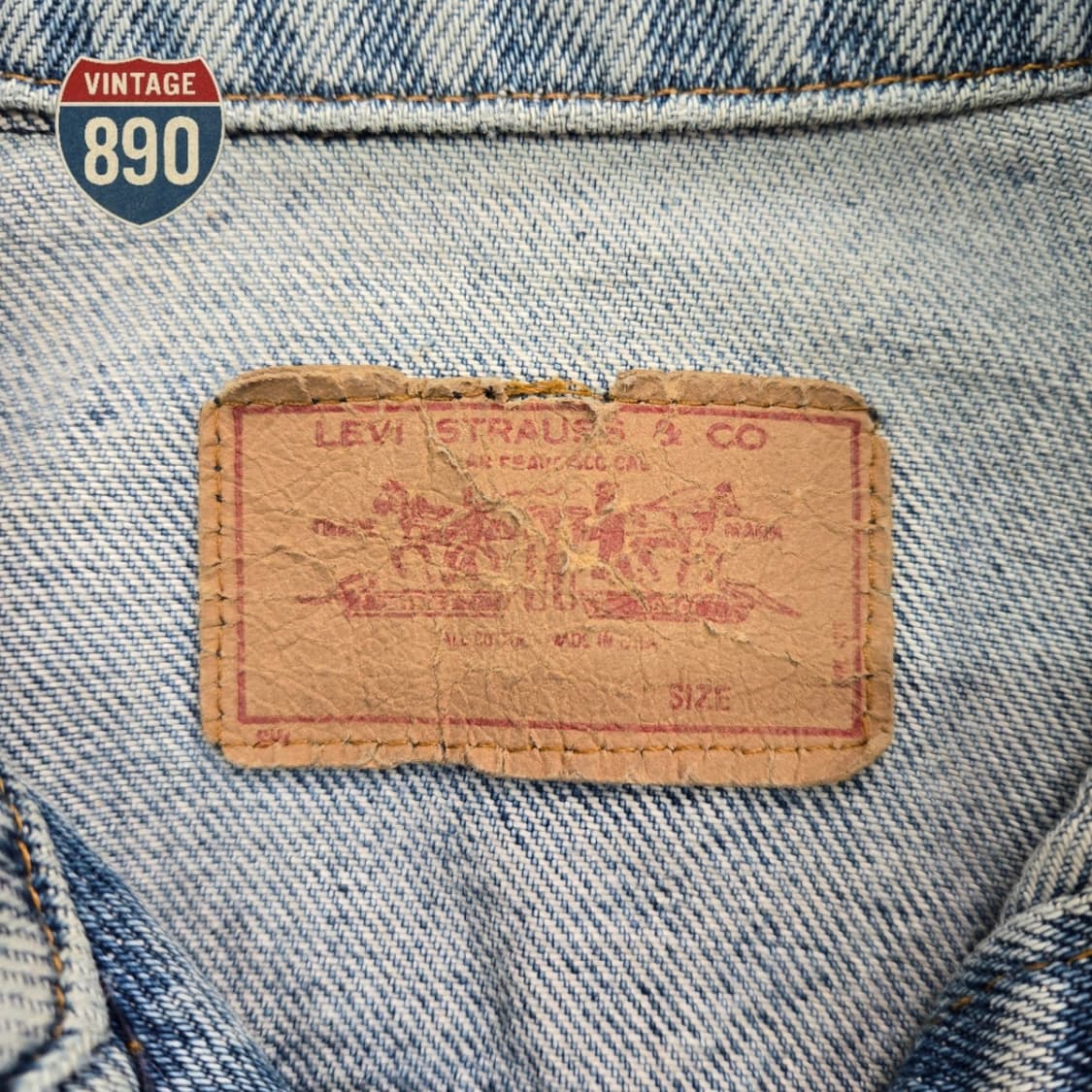 [38] LEVIS 리바이스 70506 트러커 청자켓 상품이미지6
