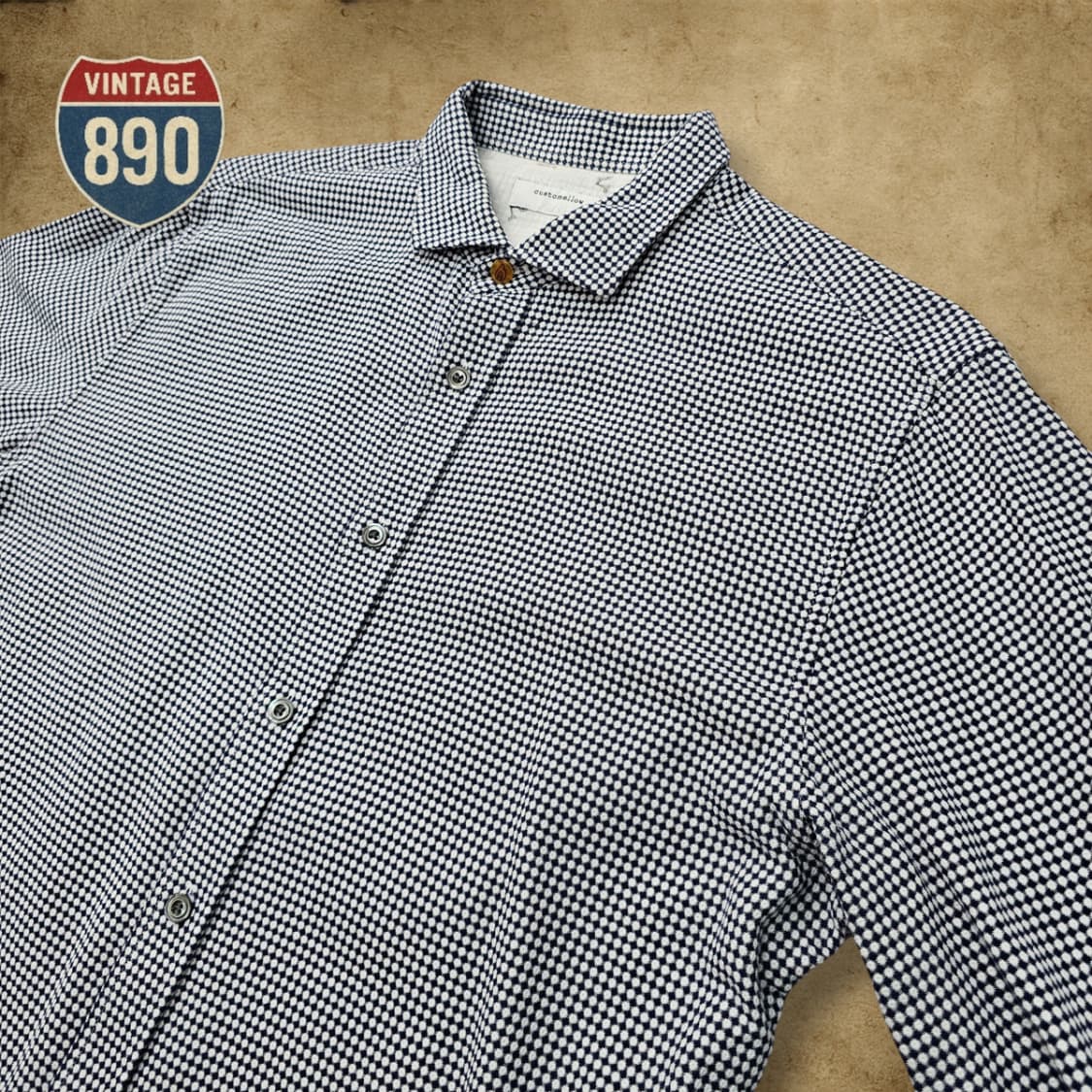 [105] custmellow 커스텀멜로우 패턴 셔츠 상품이미지5