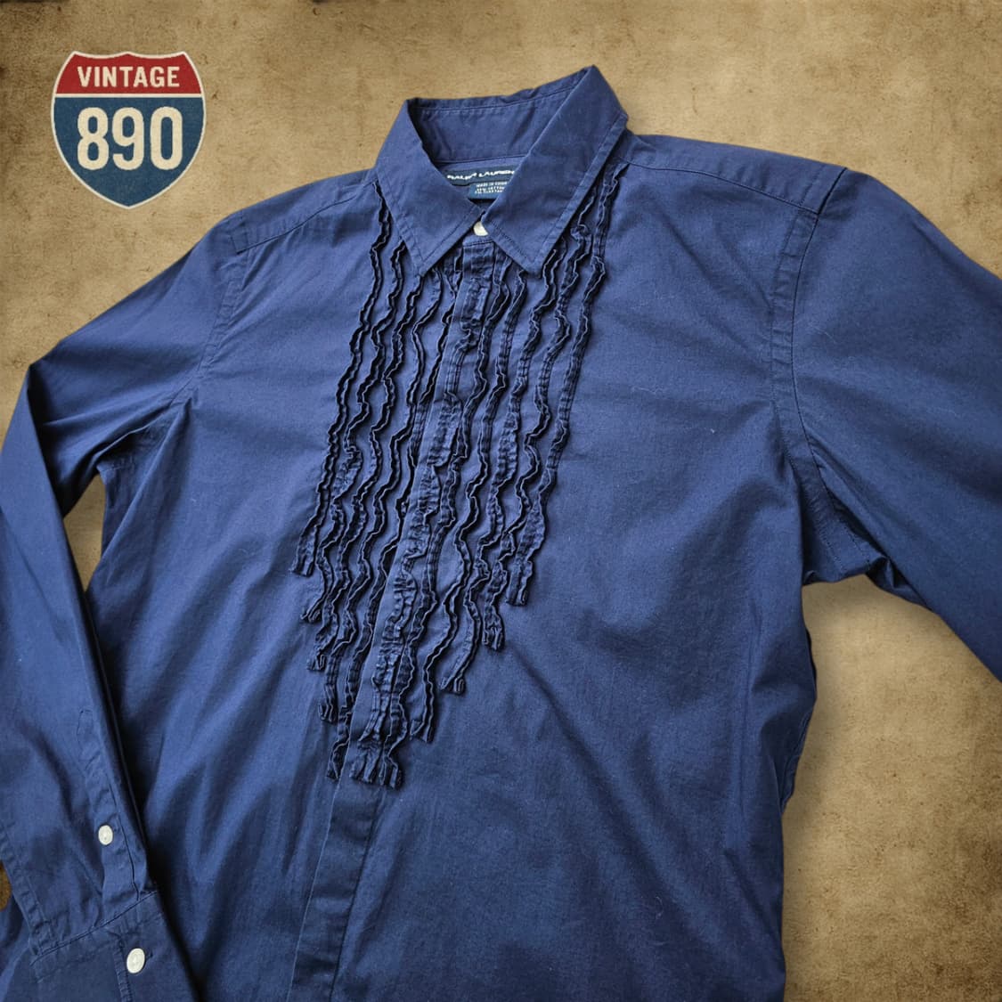 [8] Ralph Lauren 폴로 랄프로렌 스포츠 여성 프릴 블라우스 상품이미지5