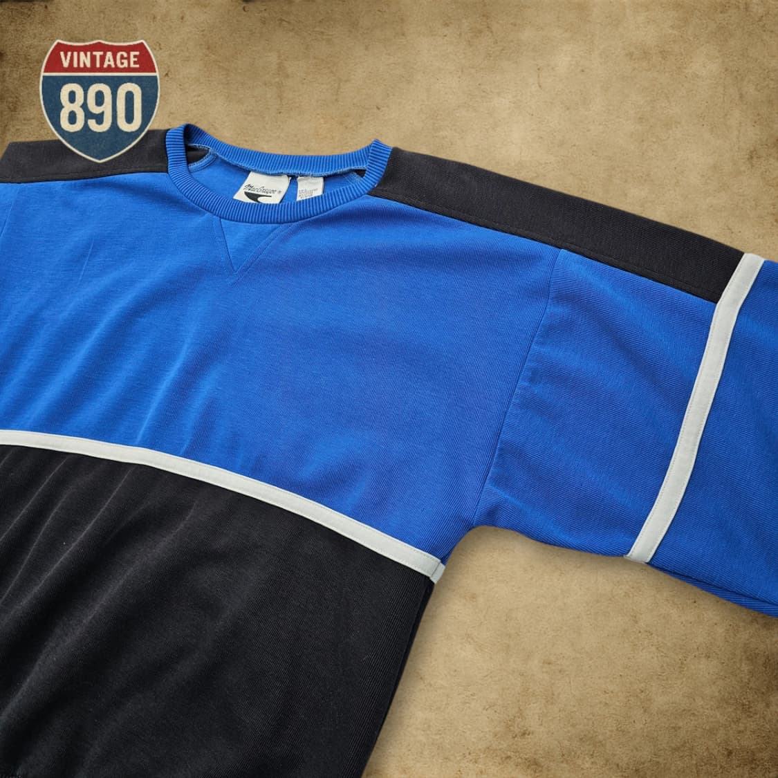 [L] MacGregor 맥그리거 빈티지 맨투맨 티셔츠 상품이미지4