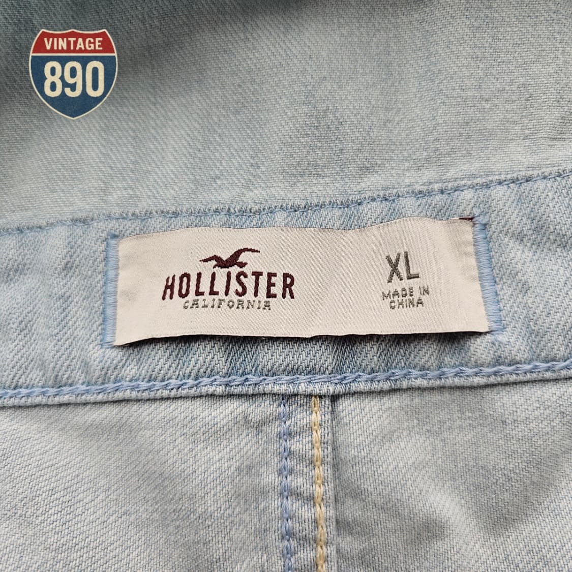 [XL] Hollister 홀리스터 데님 오버롤 상품이미지10