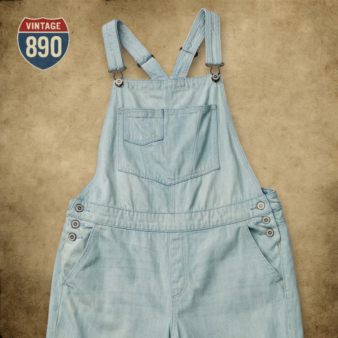 [XL] Hollister 홀리스터 데님 오버롤 상품이미지2