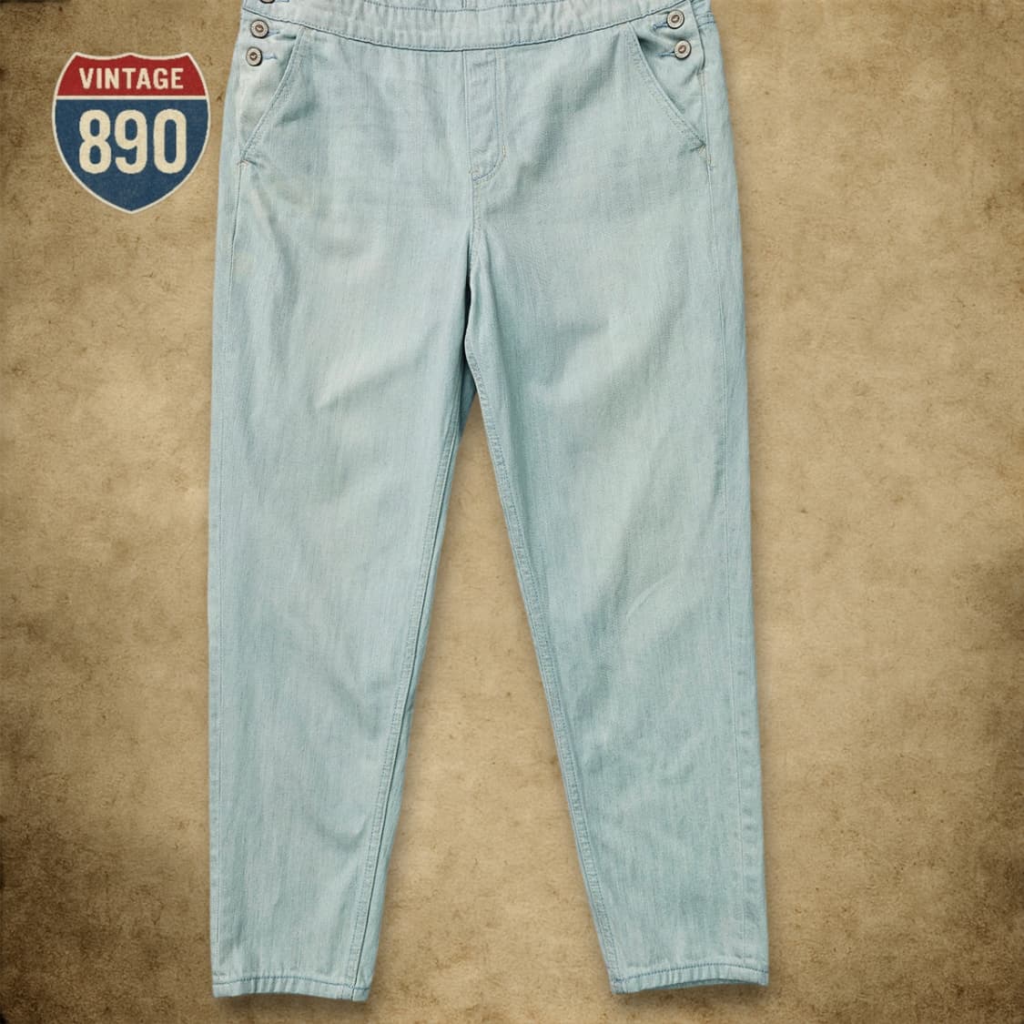 [XL] Hollister 홀리스터 데님 오버롤 상품이미지3