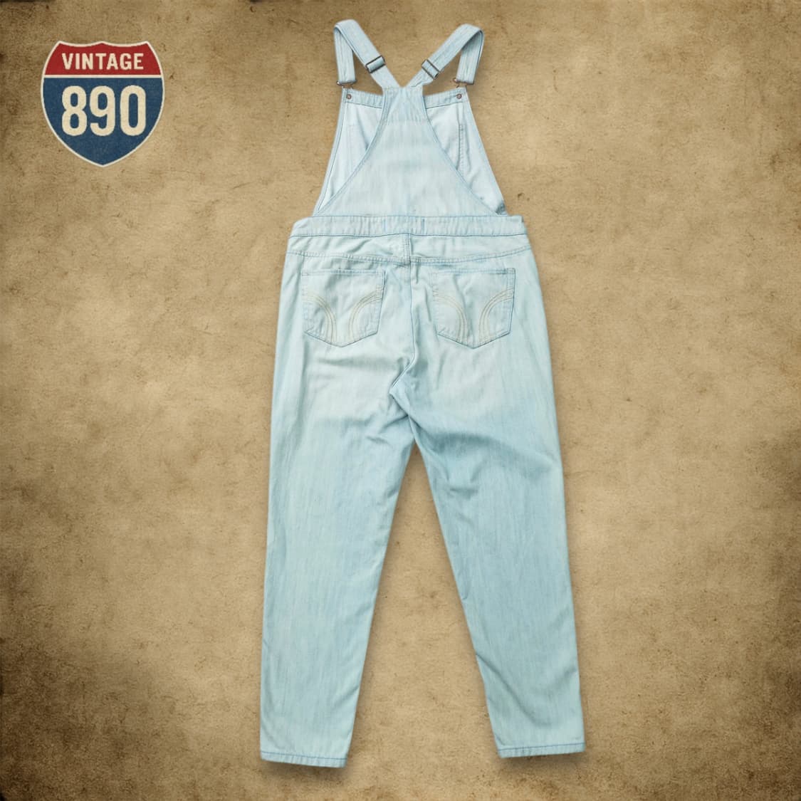 [XL] Hollister 홀리스터 데님 오버롤 상품이미지7