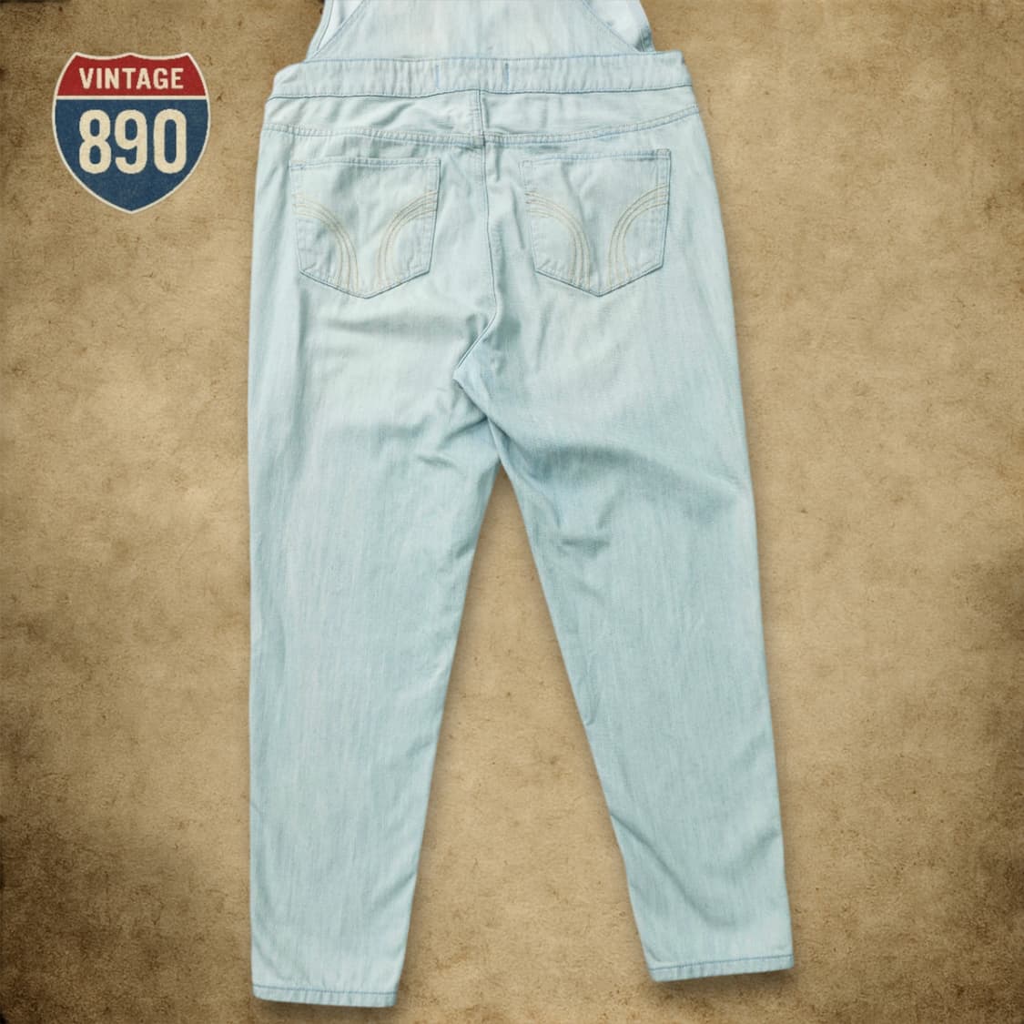 [XL] Hollister 홀리스터 데님 오버롤 상품이미지9