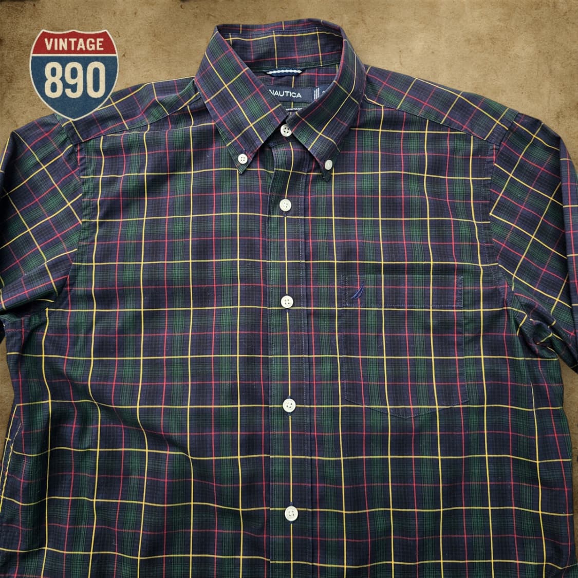 [S] NAUTICA 노티카 체크 옥스포드 셔츠 상품이미지2