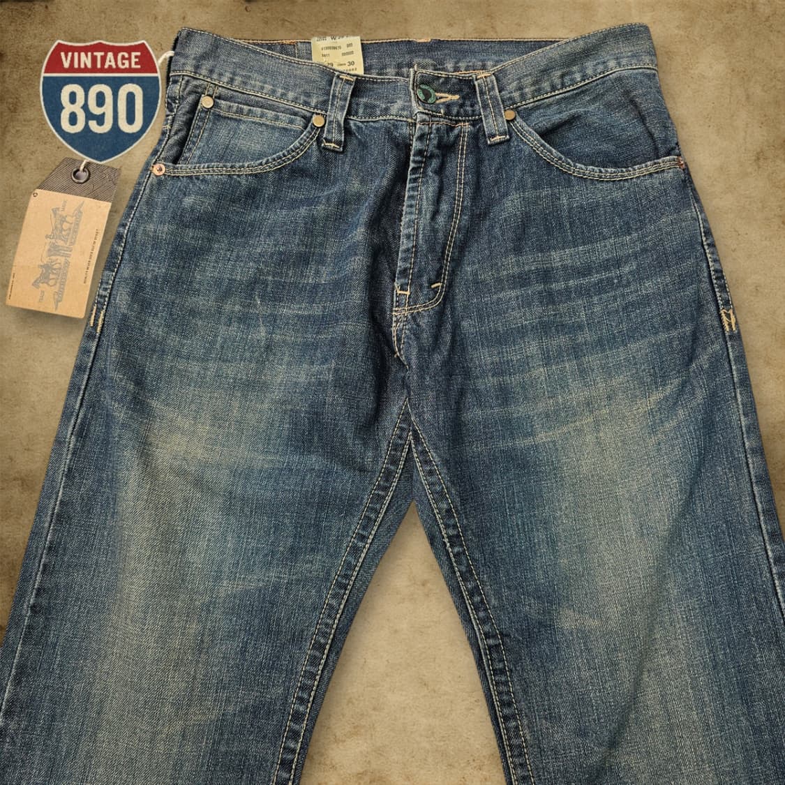 [29] 새제품 Levi's 리바이스 NC552 스트레이트 청바지 상품이미지2