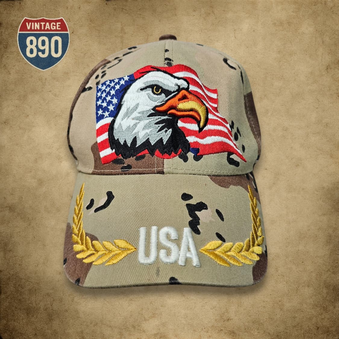 [OS] August 어거스트 USA 자수 볼캡 모자 상품이미지2