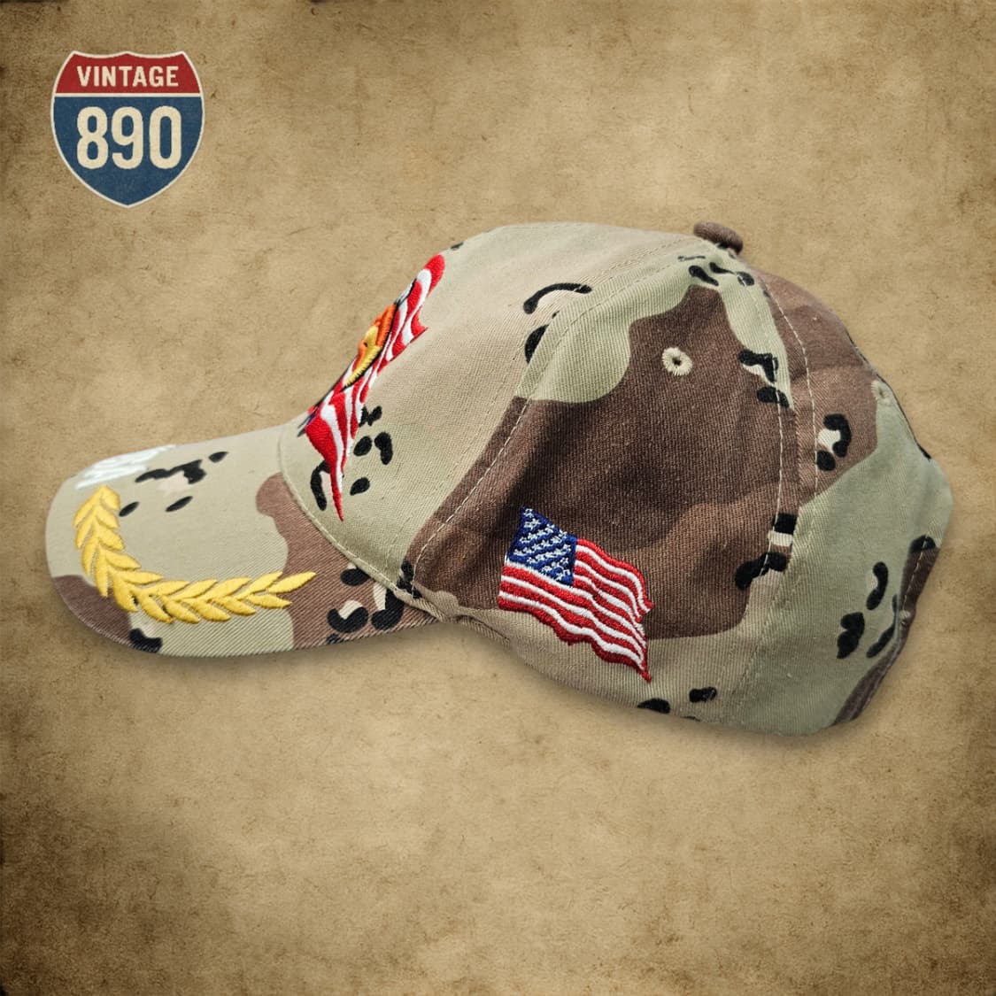 [OS] August 어거스트 USA 자수 볼캡 모자 상품이미지5