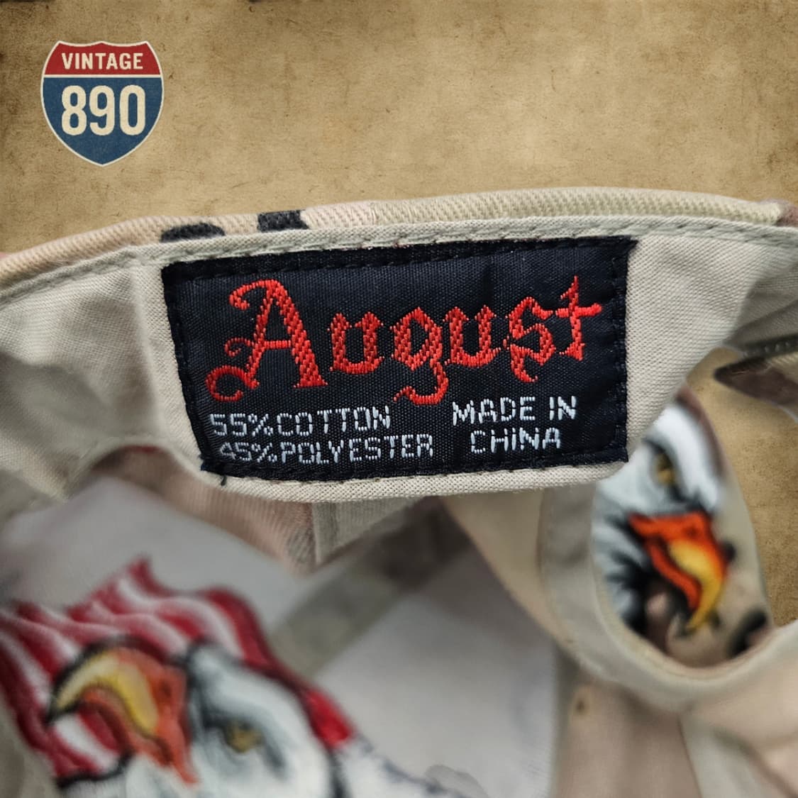 [OS] August 어거스트 USA 자수 볼캡 모자 상품이미지7